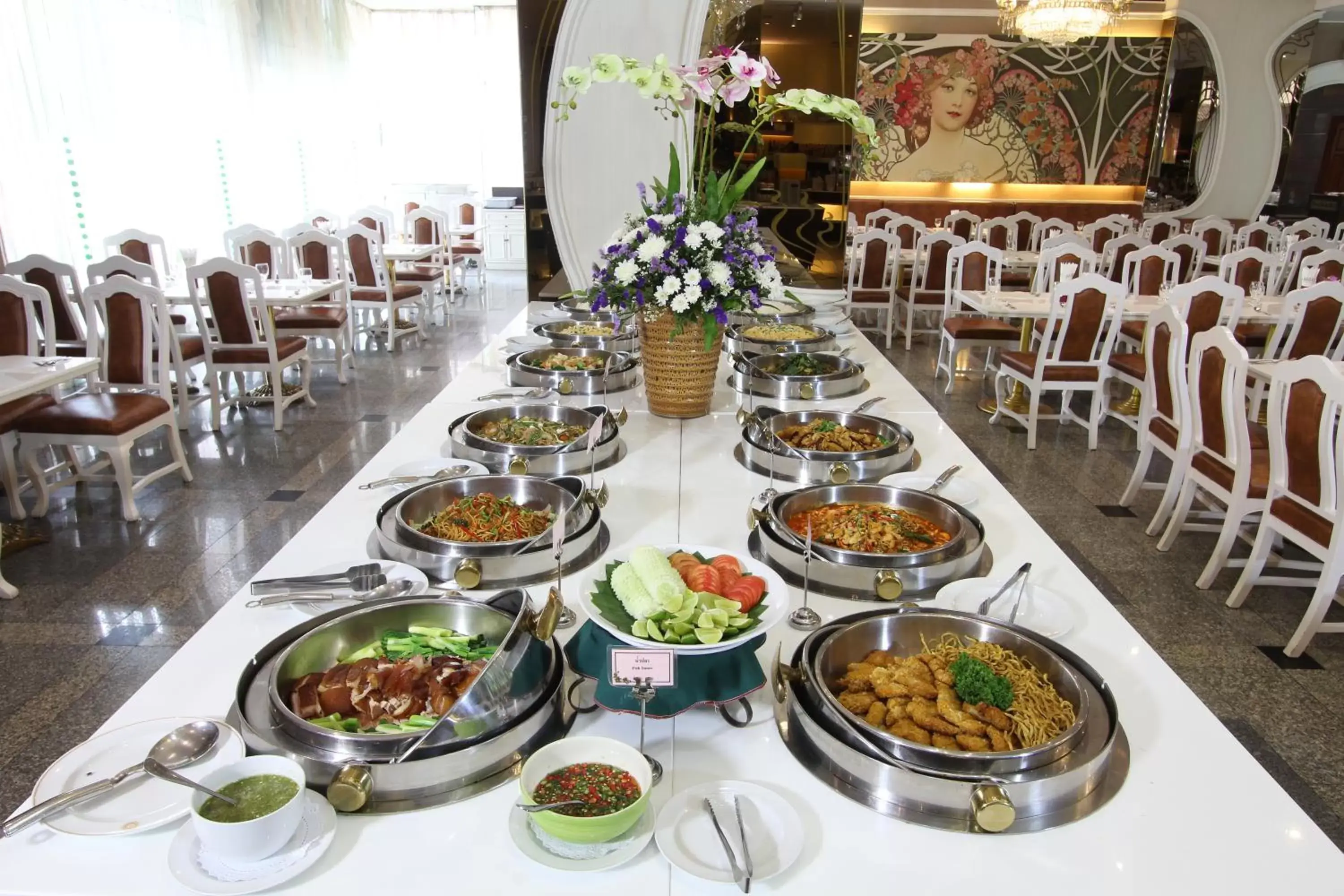 Food close-up in Royal Benja Hotel
