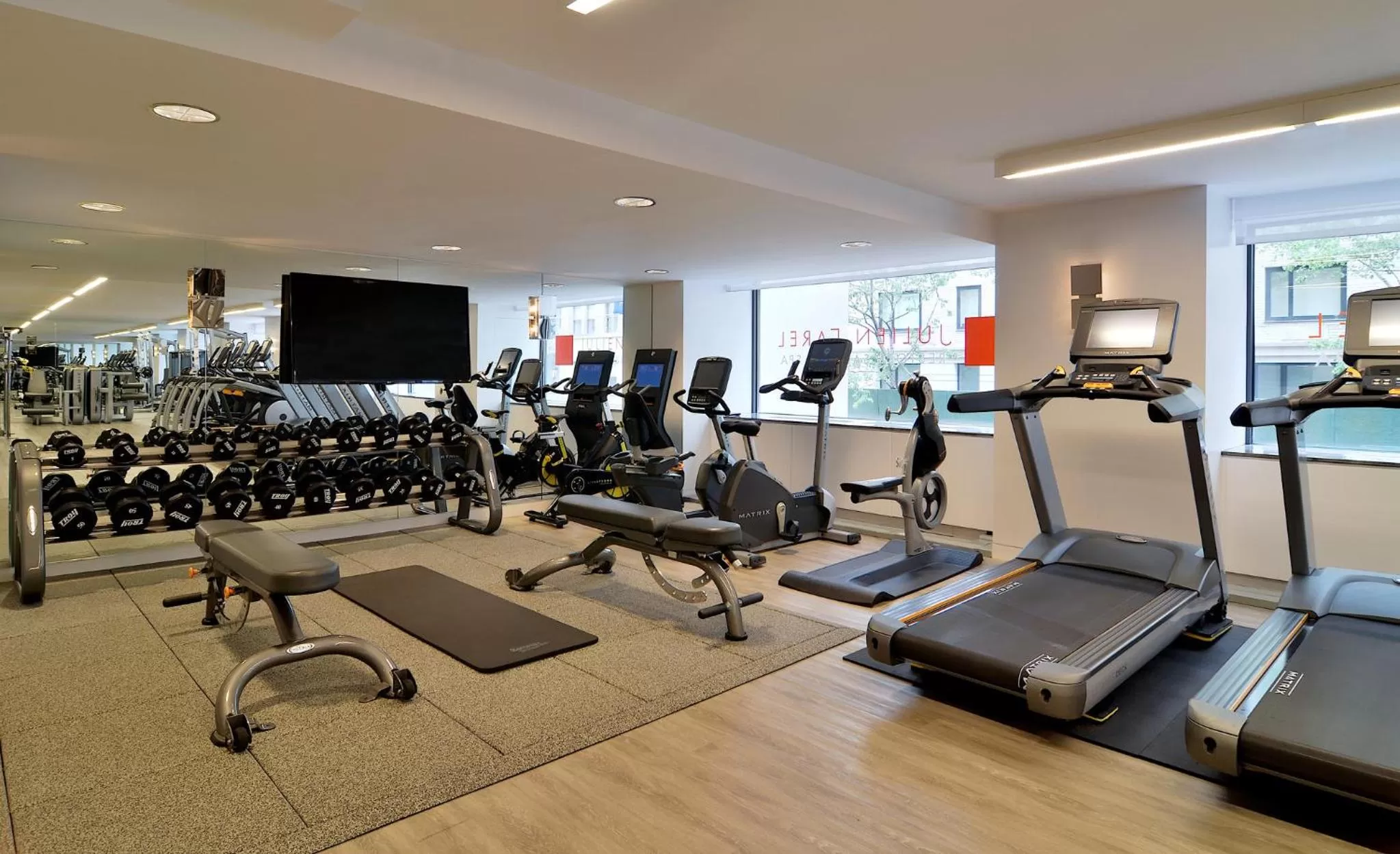 Fitness centre/facilities in Loews Regency New York Hotel