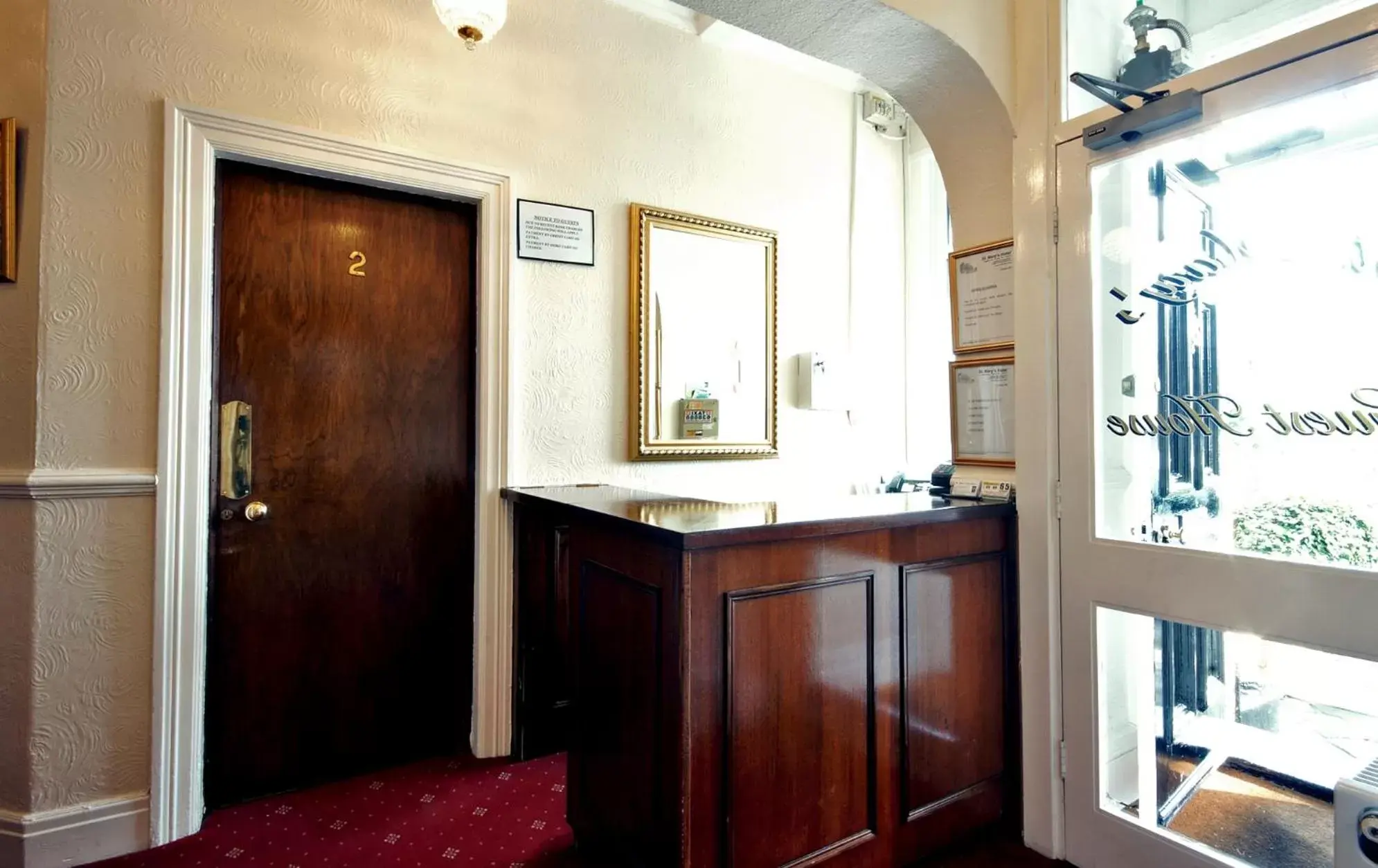 Facade/entrance, Bathroom in St Marys Guest House