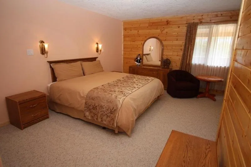 Bed in Glenogle Mountain Lodge and Spa