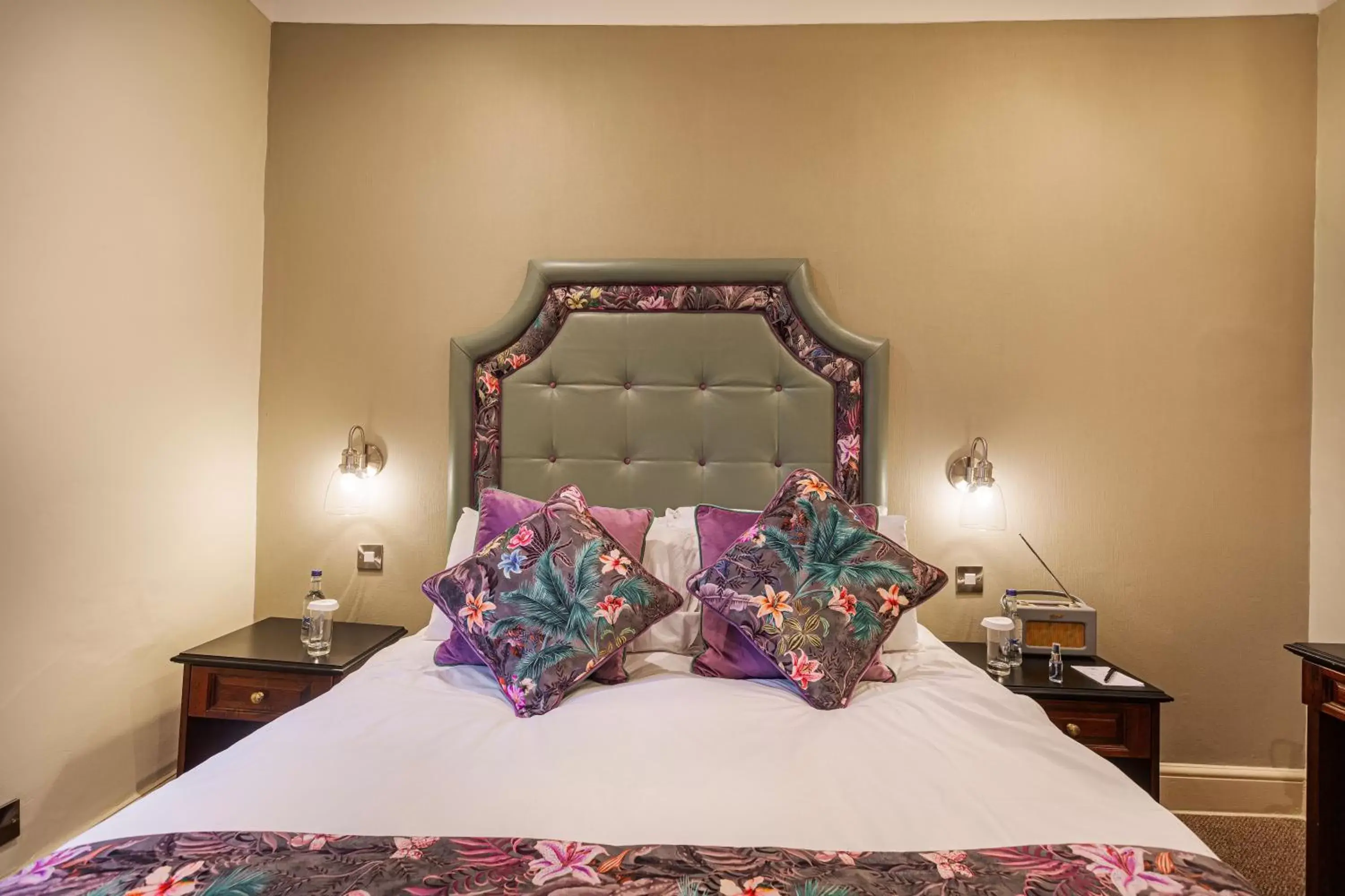 Bed in The Wynnstay Hotel, Oswestry, Shropshire