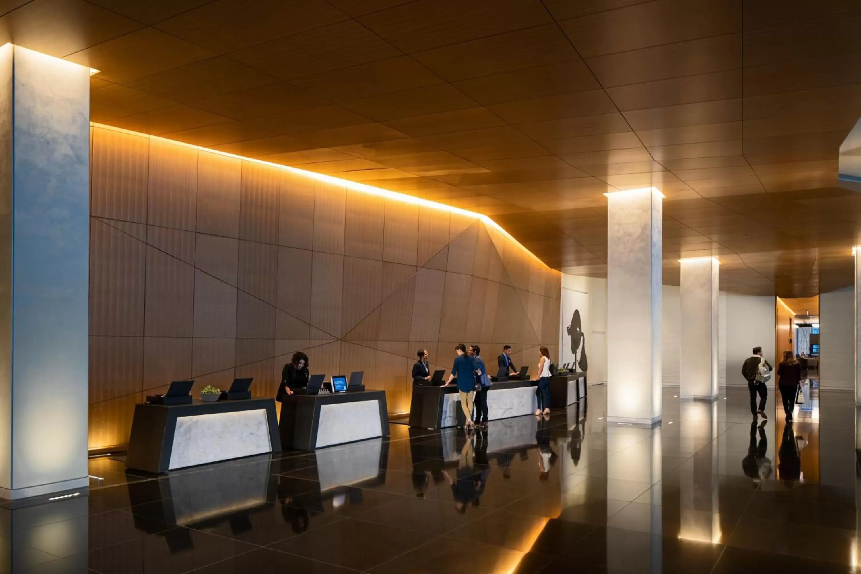 Lobby or reception in Marriott Marquis Chicago