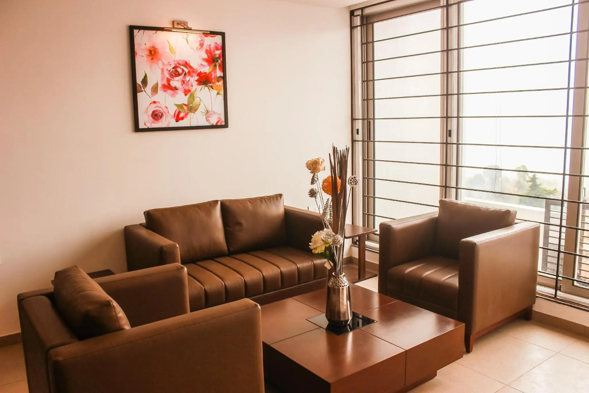 Living room in Silver Mist