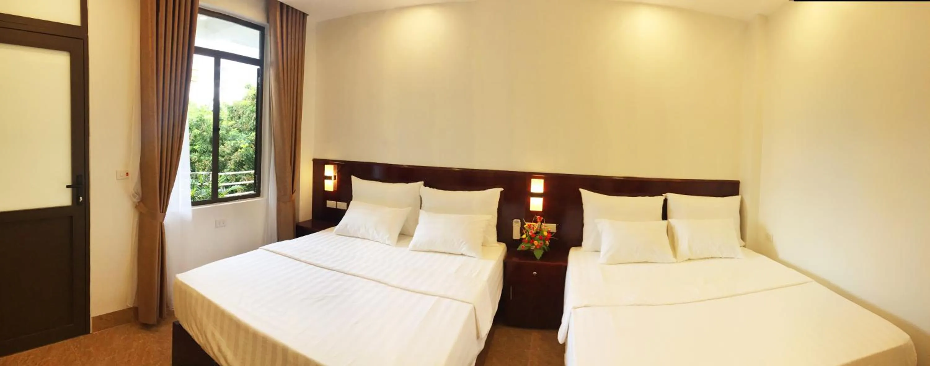 Bed in Tam Coc Victoria Hotel