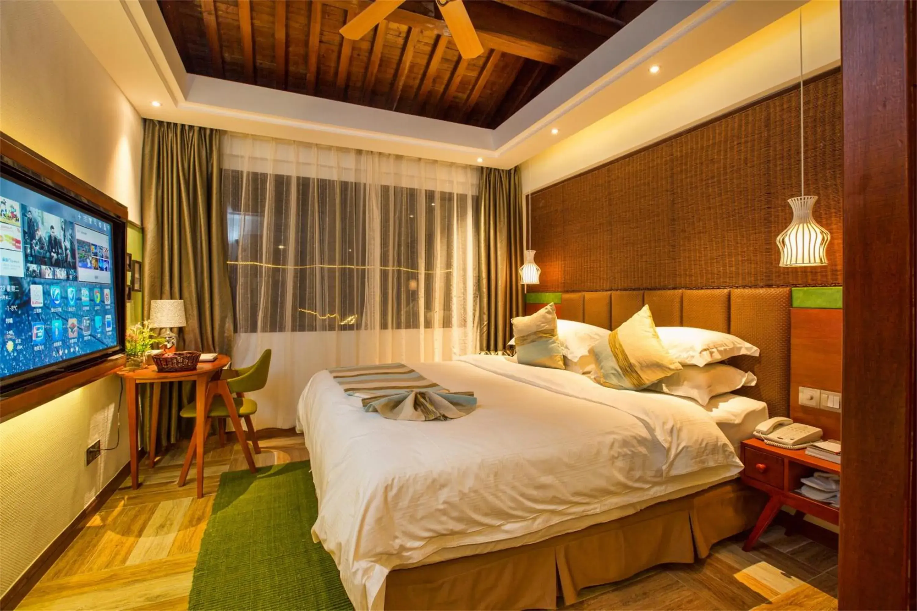 Bedroom, Bed in Yurong West-Lake-Cottage Holiday Hotel Hangzhou