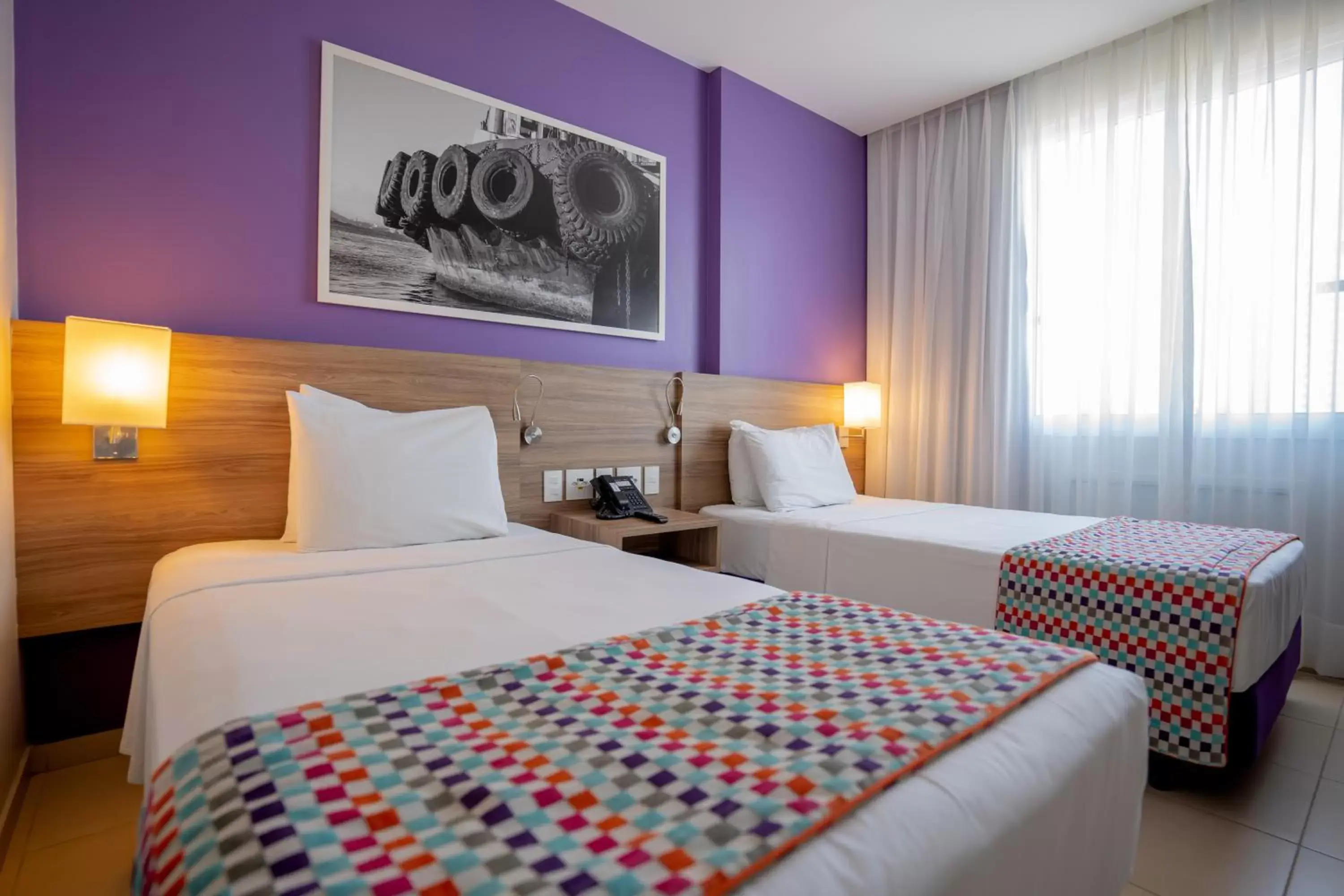 Bed in Comfort Hotel Santos Bed in Comfort Hotel Santos