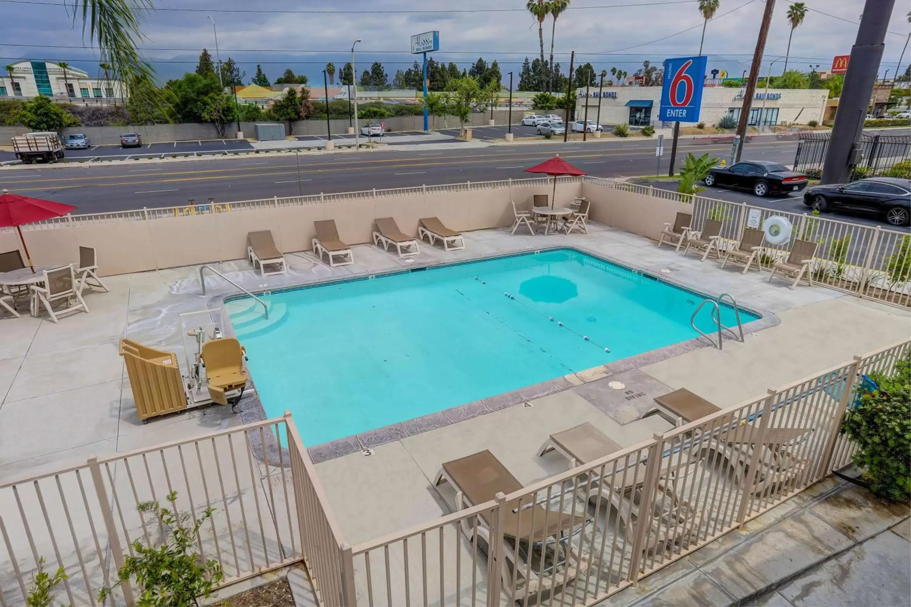 Activities, Pool View in Motel 6-San Bernardino, CA - South