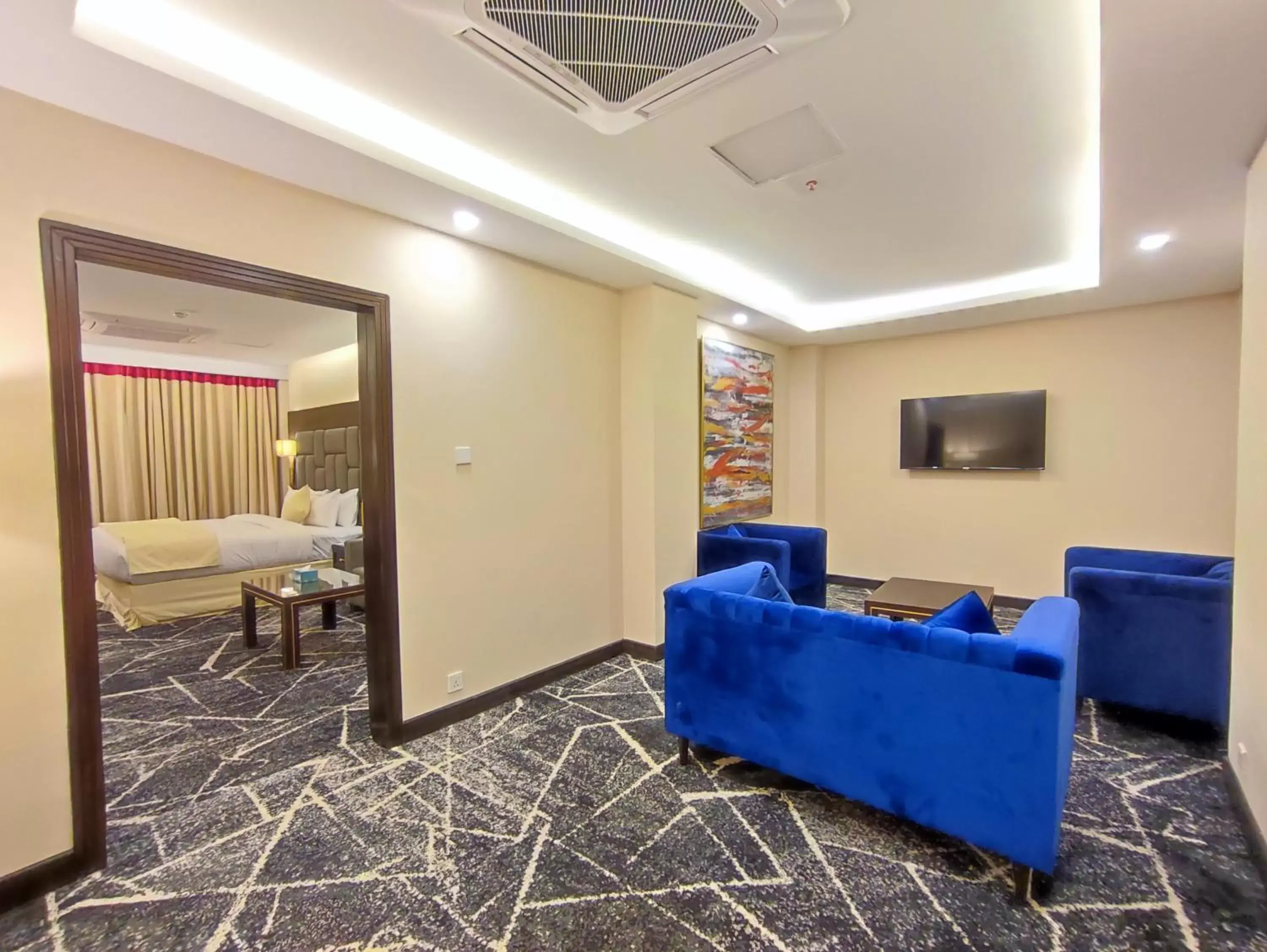 Living room, Seating Area in Ramada by Wyndham Murree Lower Topa Resort