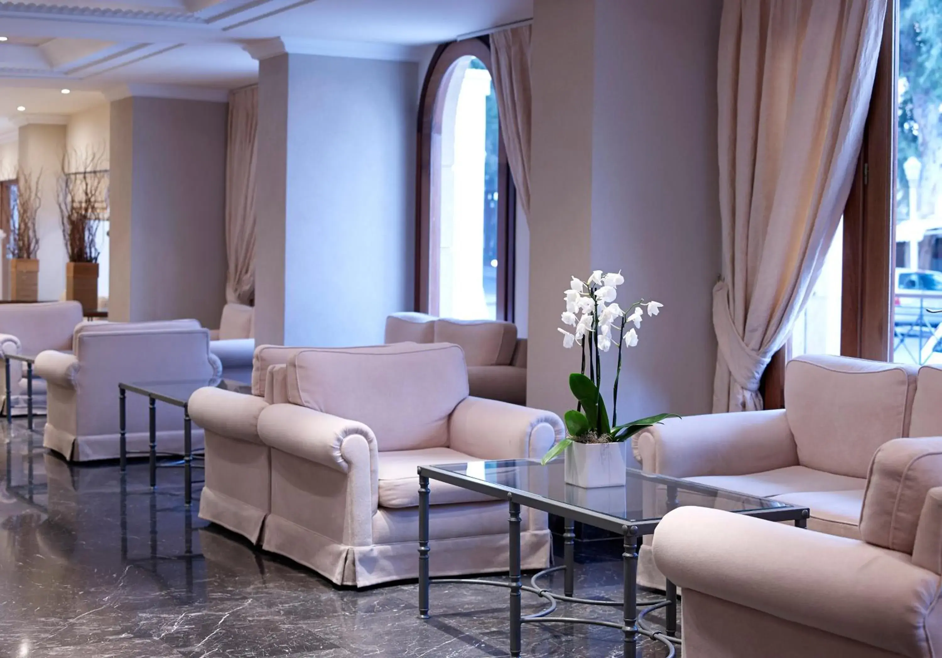 Lobby or reception, Seating Area in Mitsis Petit Palais Beach Hotel