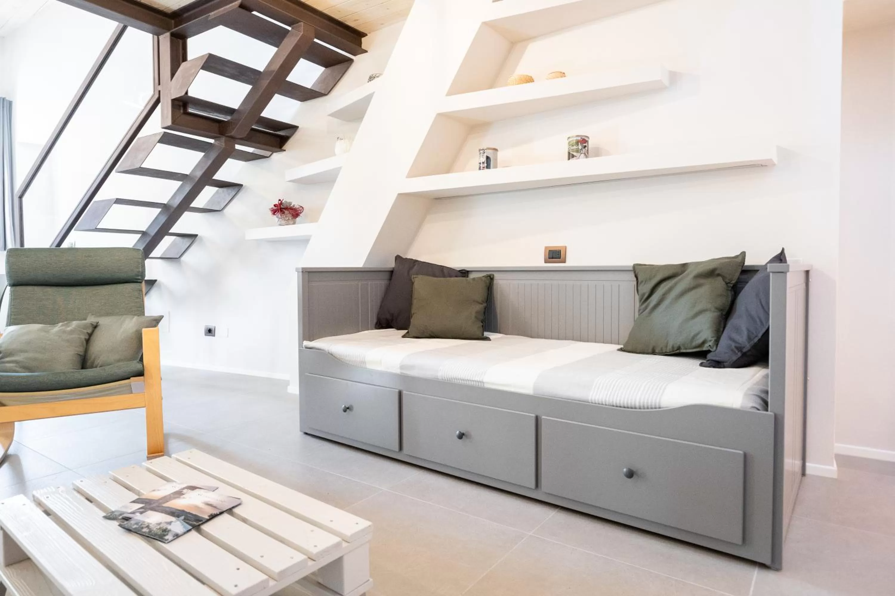 Living room, Bed in A Casa di BiaGio