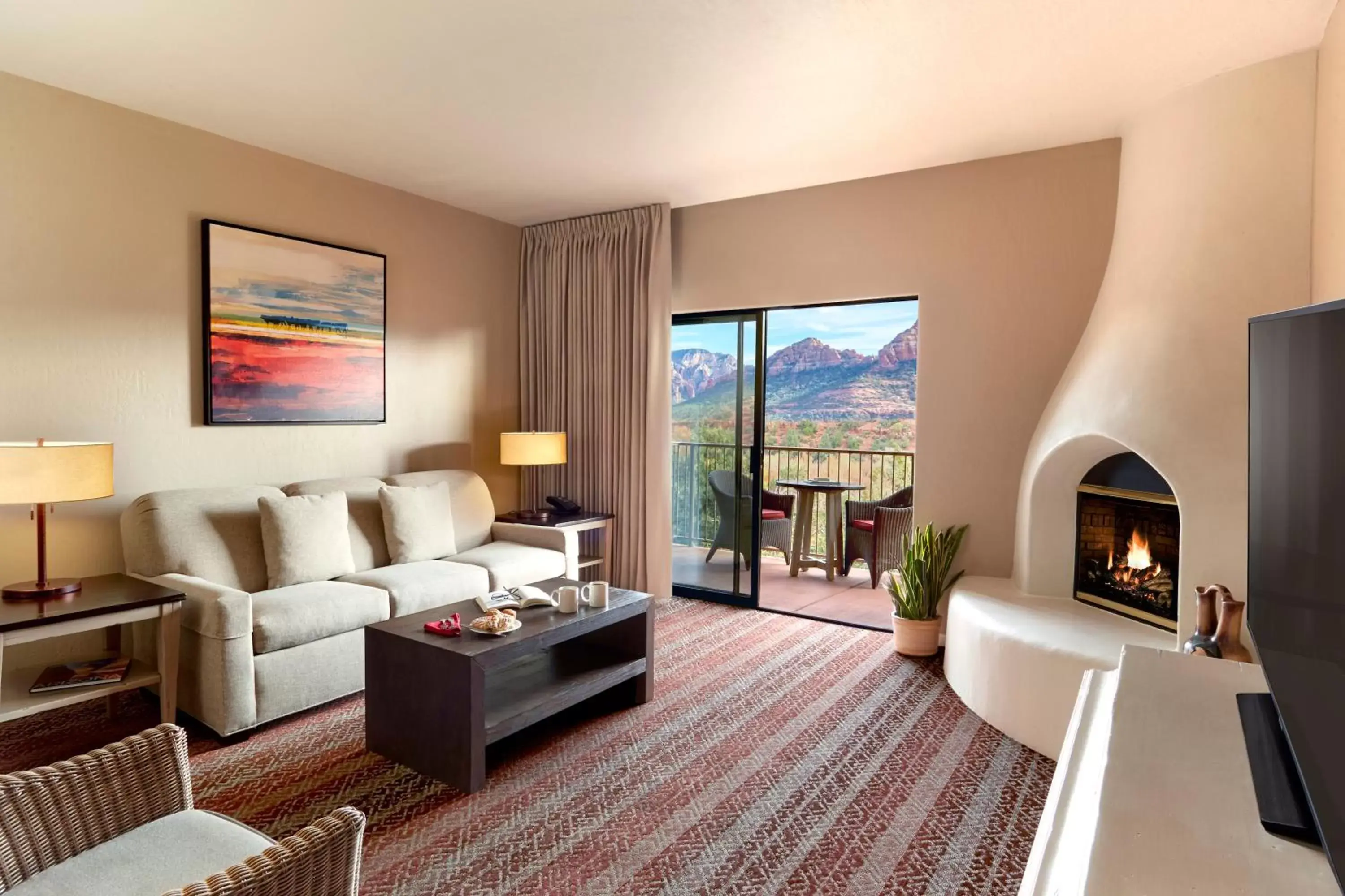 Living room, Seating Area in Orchards Inn