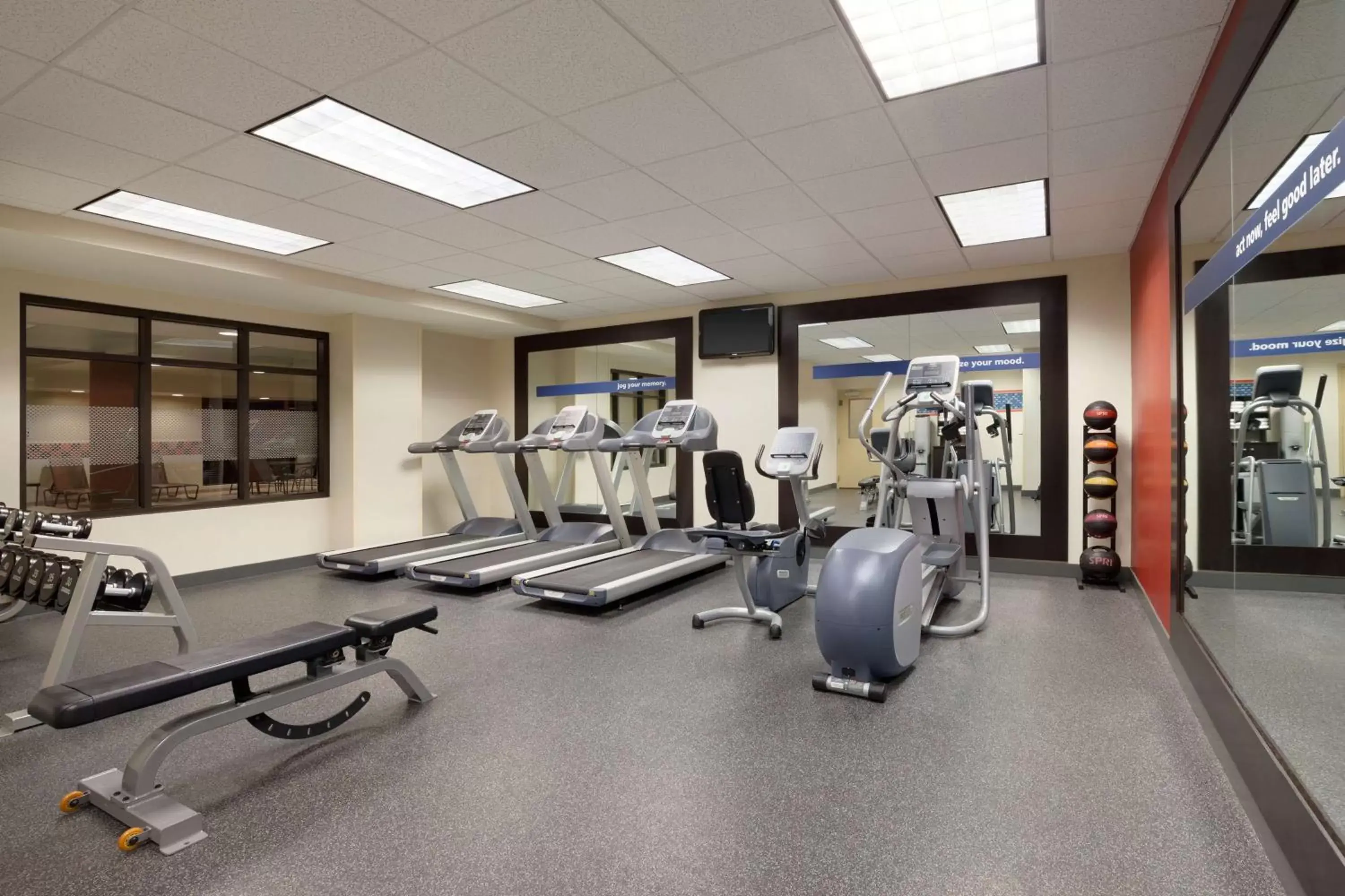 Fitness centre/facilities, Fitness Center/Facilities in Hampton Inn & Suites East Hartford
