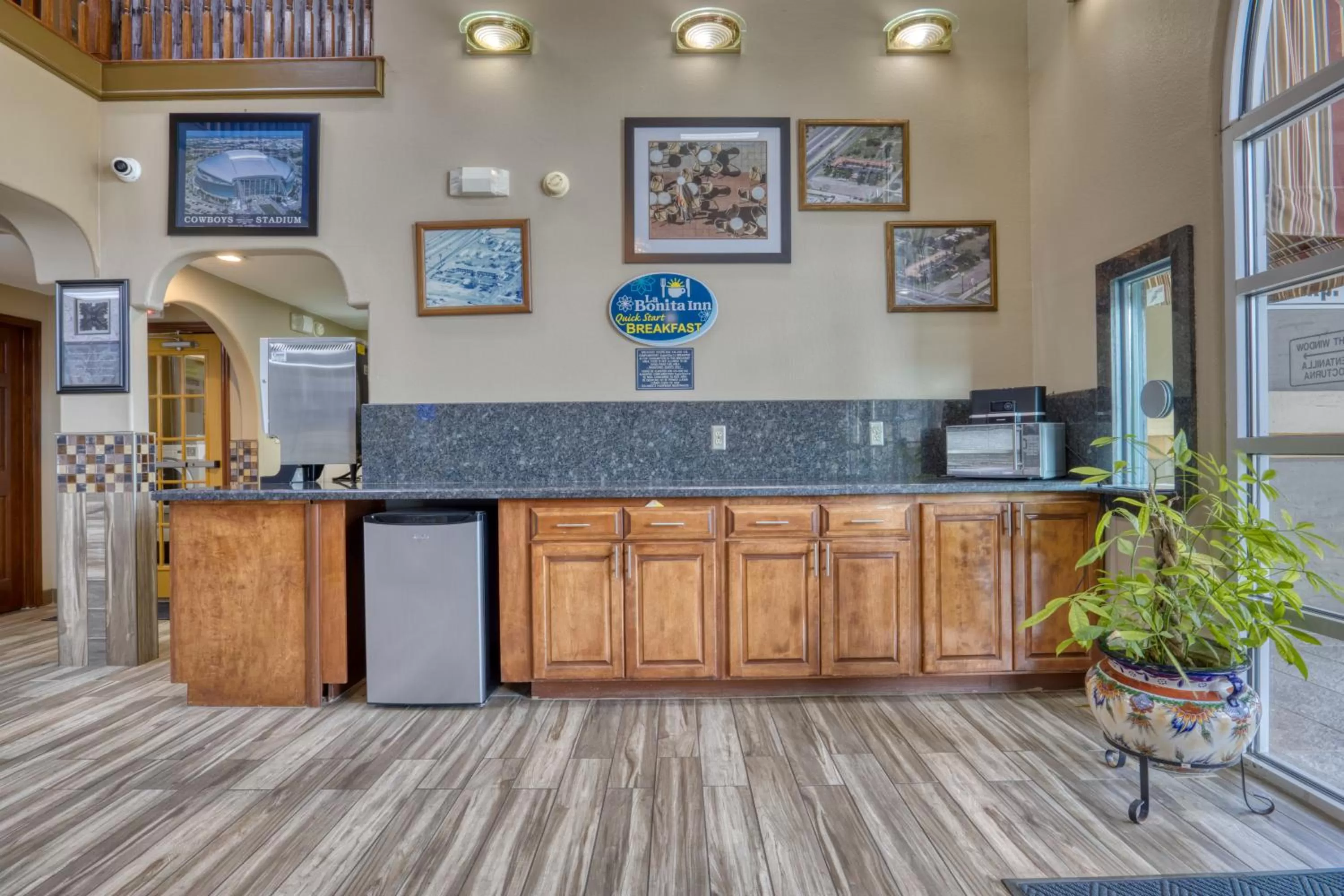 Lobby or reception in Texas Inn Donna