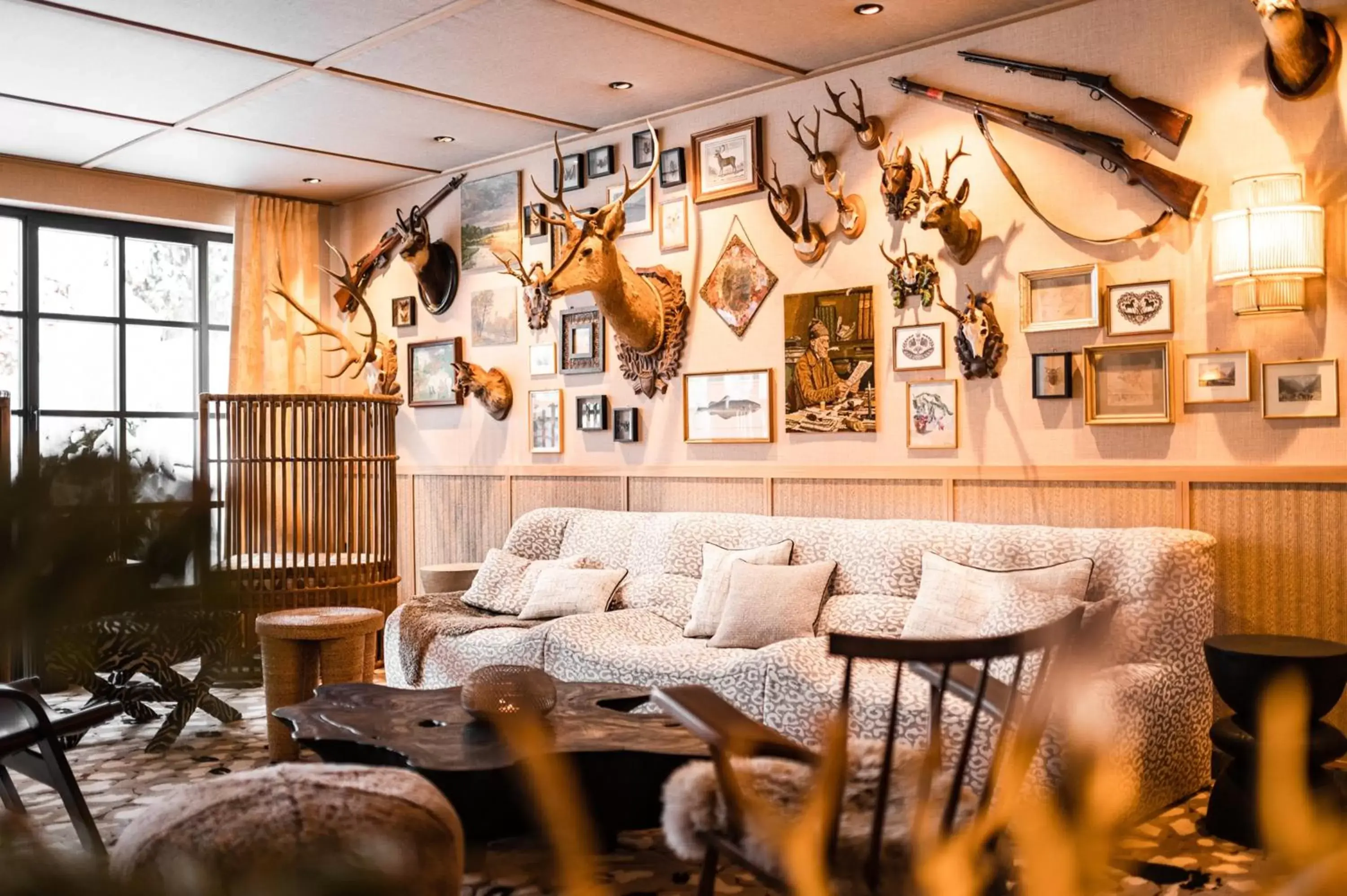 Lounge or bar, Seating Area in Hotel Steinbock Pontresina