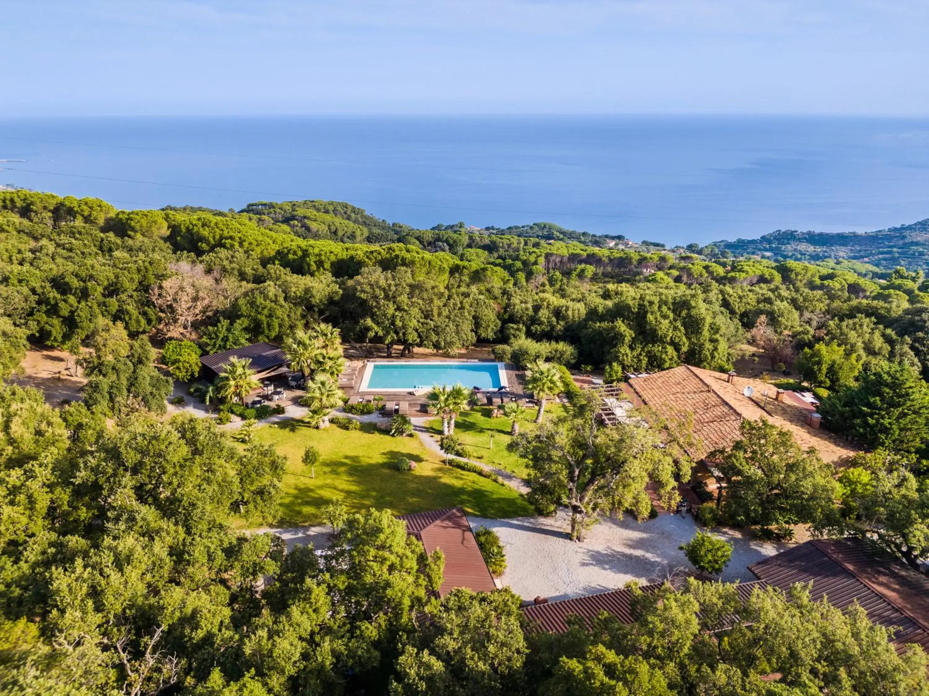 Swimming pool, Bird's-eye View in Vallegrande Nature Resort by Geocharme