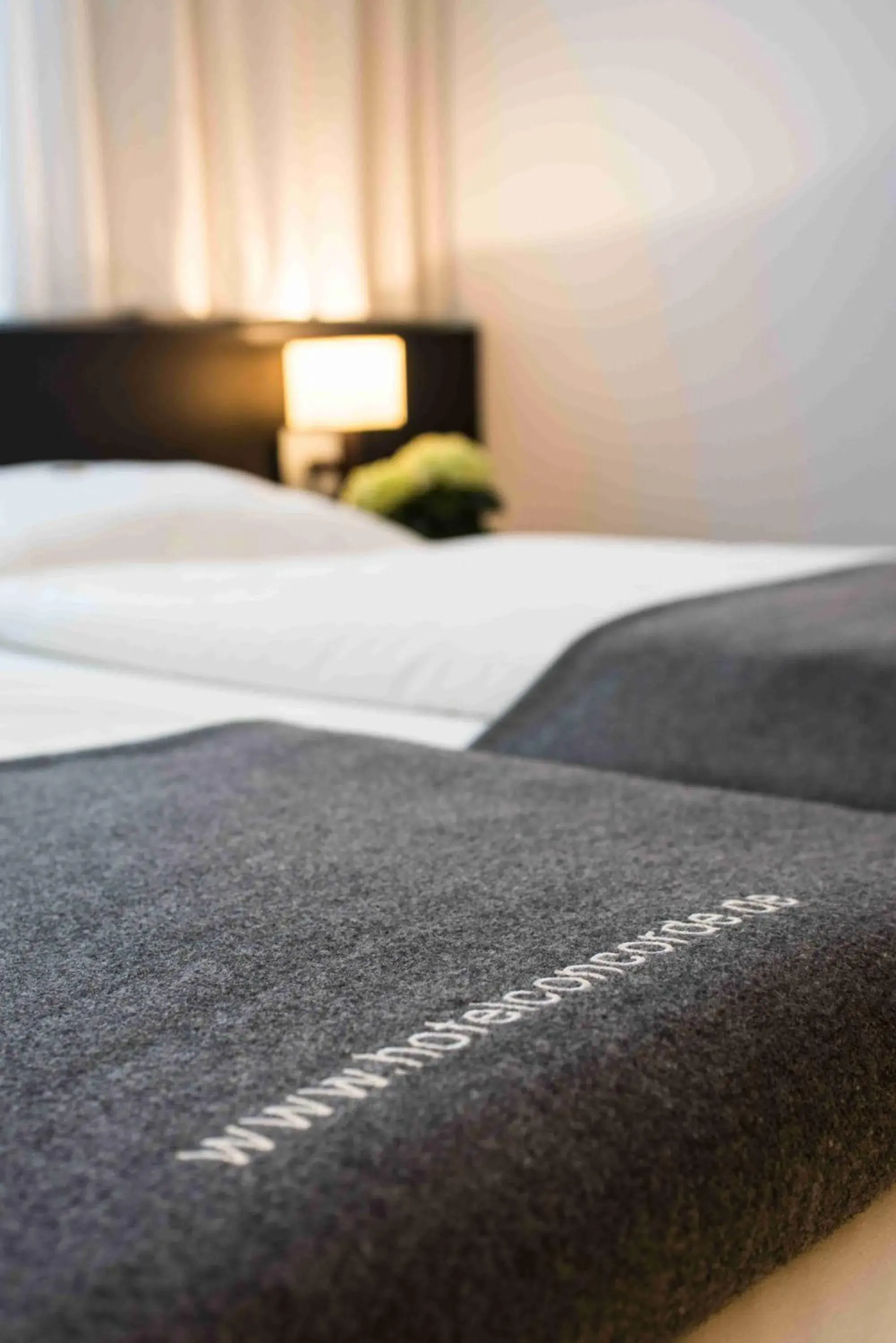 Bed in Hotel Concorde Bed in Hotel Concorde