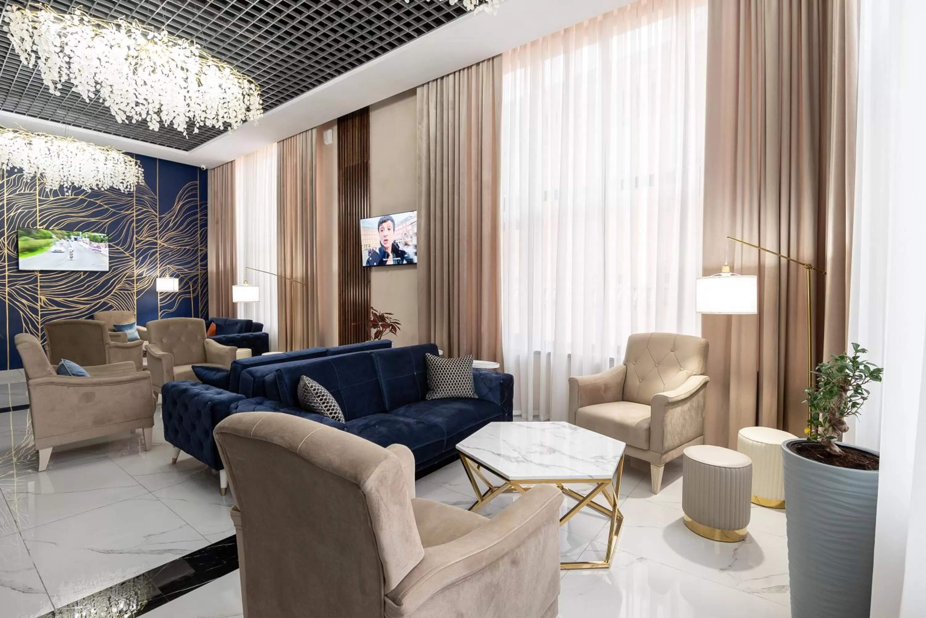 Lobby or reception, Seating Area in Tauke Khan Plaza