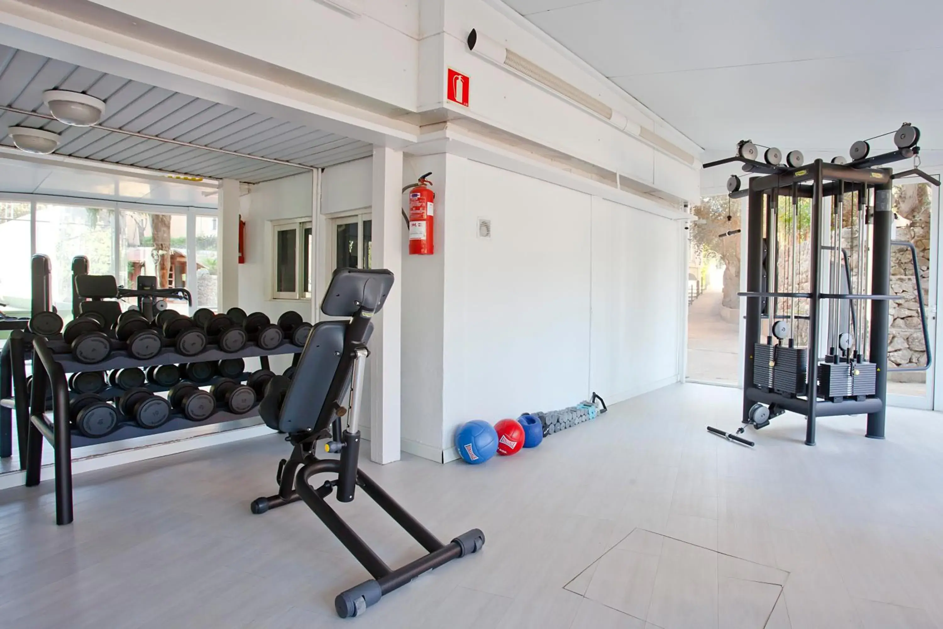Fitness centre/facilities in Hotel La Pergola Mallorca Fitness centre/facilities in Hotel La Pergola Mallorca
