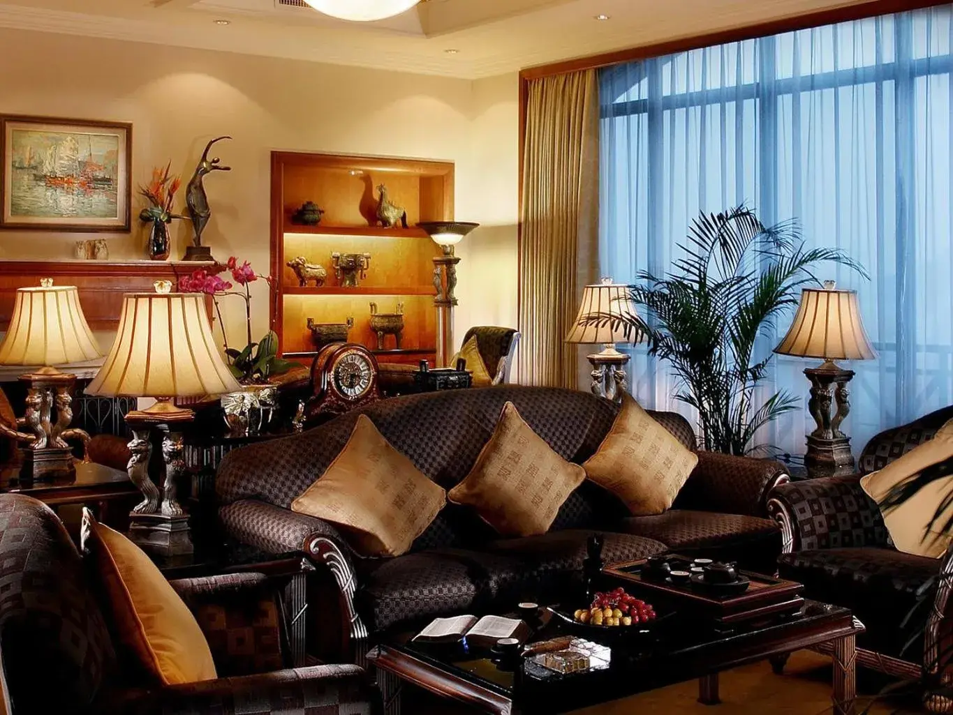 Living room, Seating Area in Grand Noble Hotel Dongguan