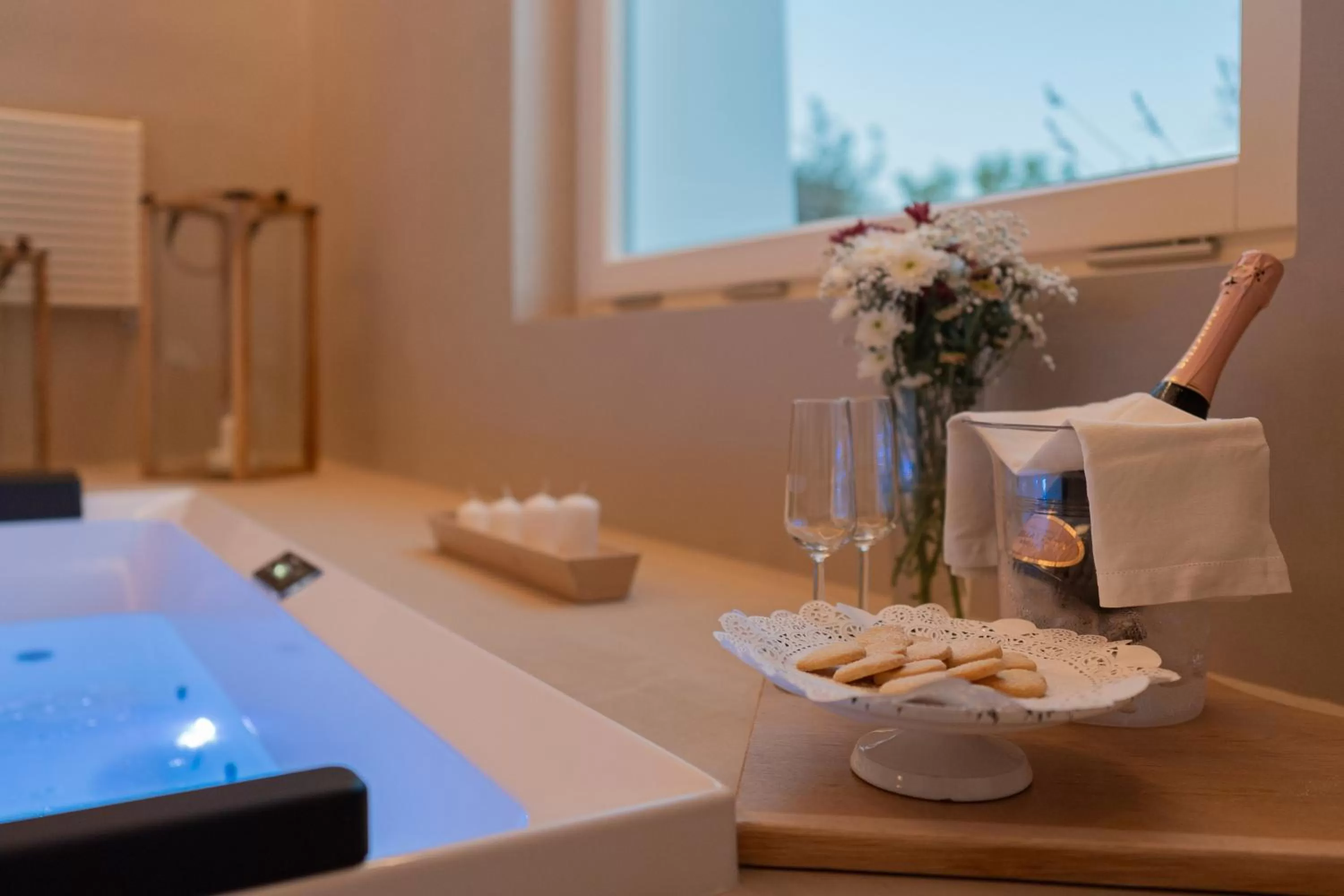 Hot Tub in Essenza Relais Contemporaneo