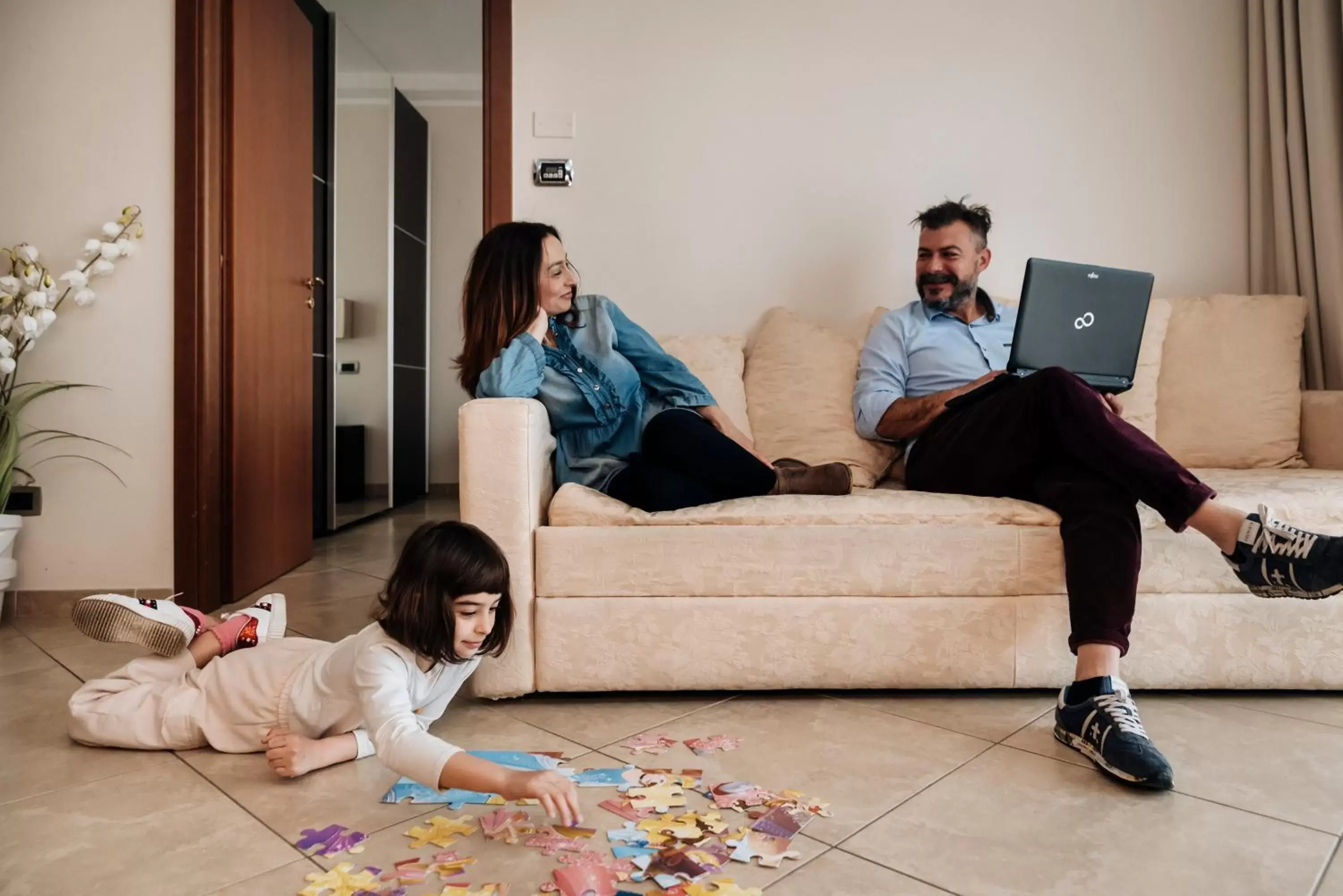 Living room in ApartHotel Anghel Living room in ApartHotel Anghel