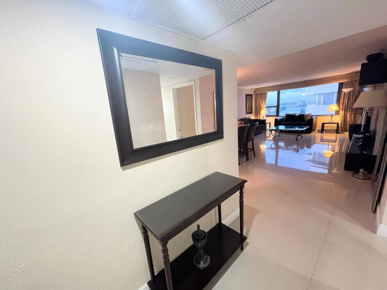 Living room in The Alexander Beach Residences