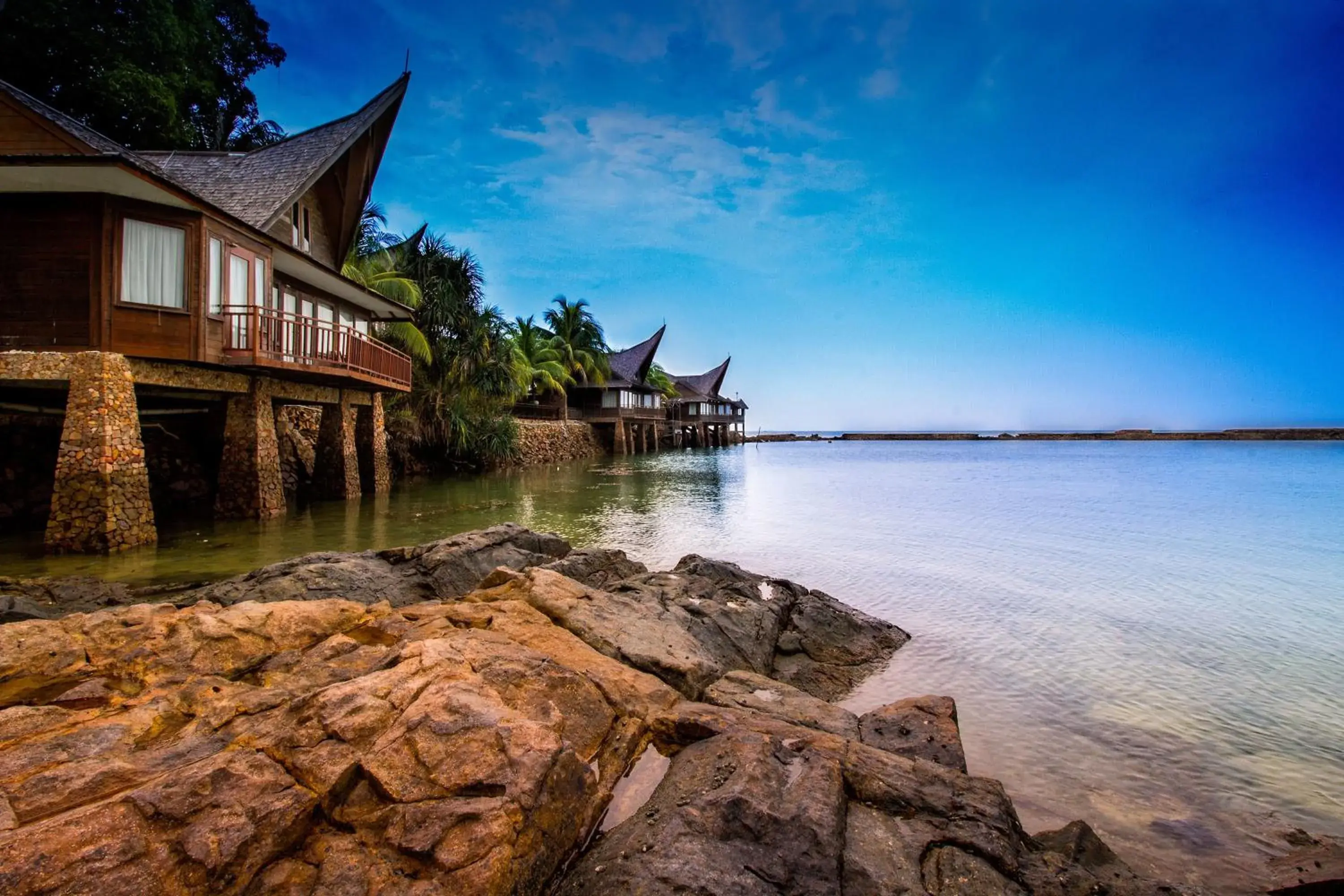 Facade/entrance in Batam View Beach Resort