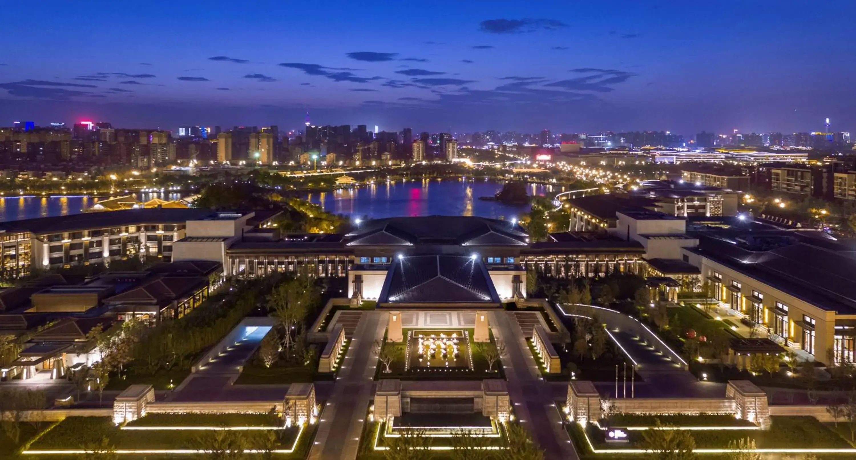 Property building, Bird's-eye View in Hyatt Regency Xi'an