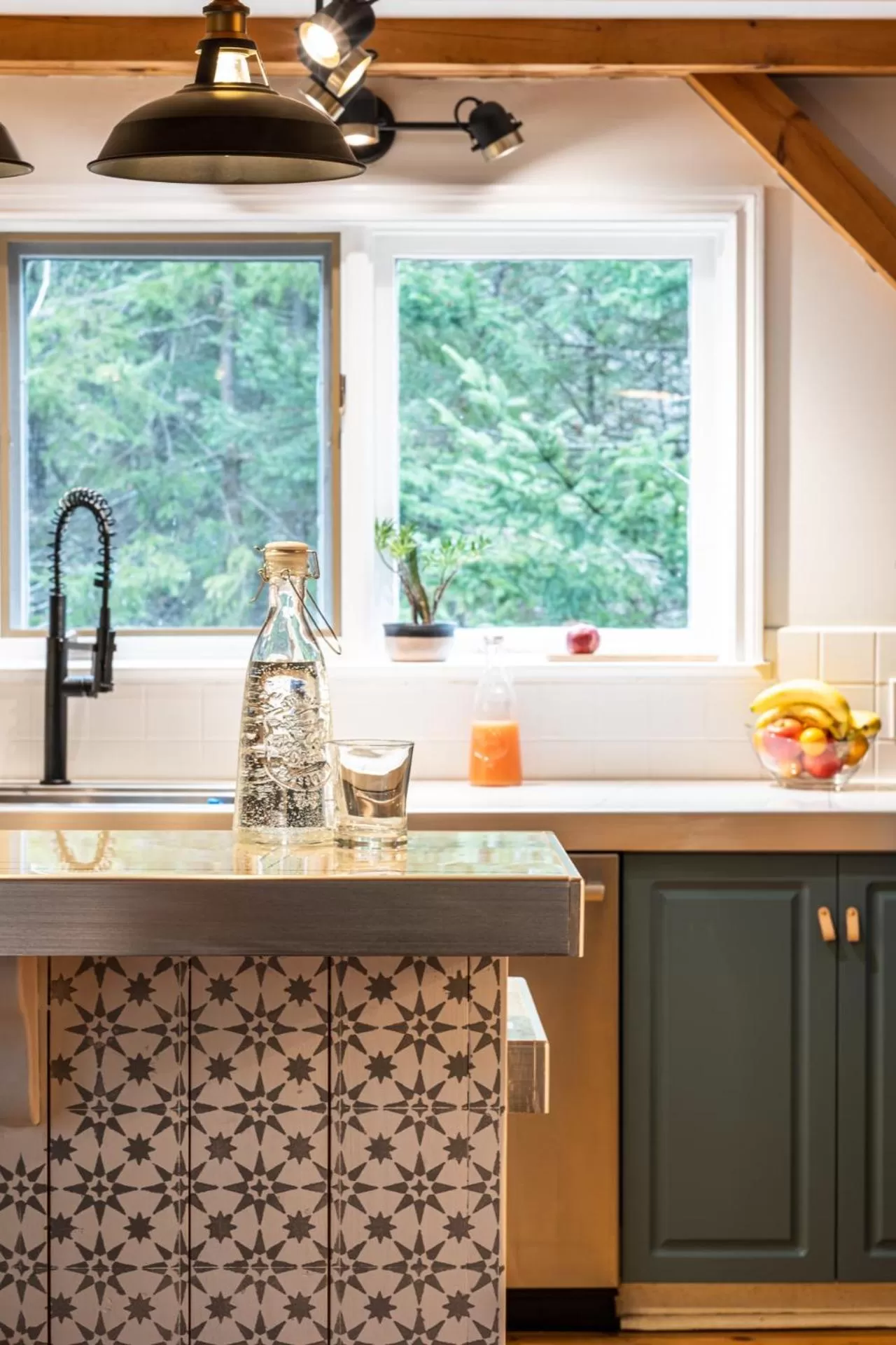 Kitchen or kitchenette in Maison Napoléon B&B