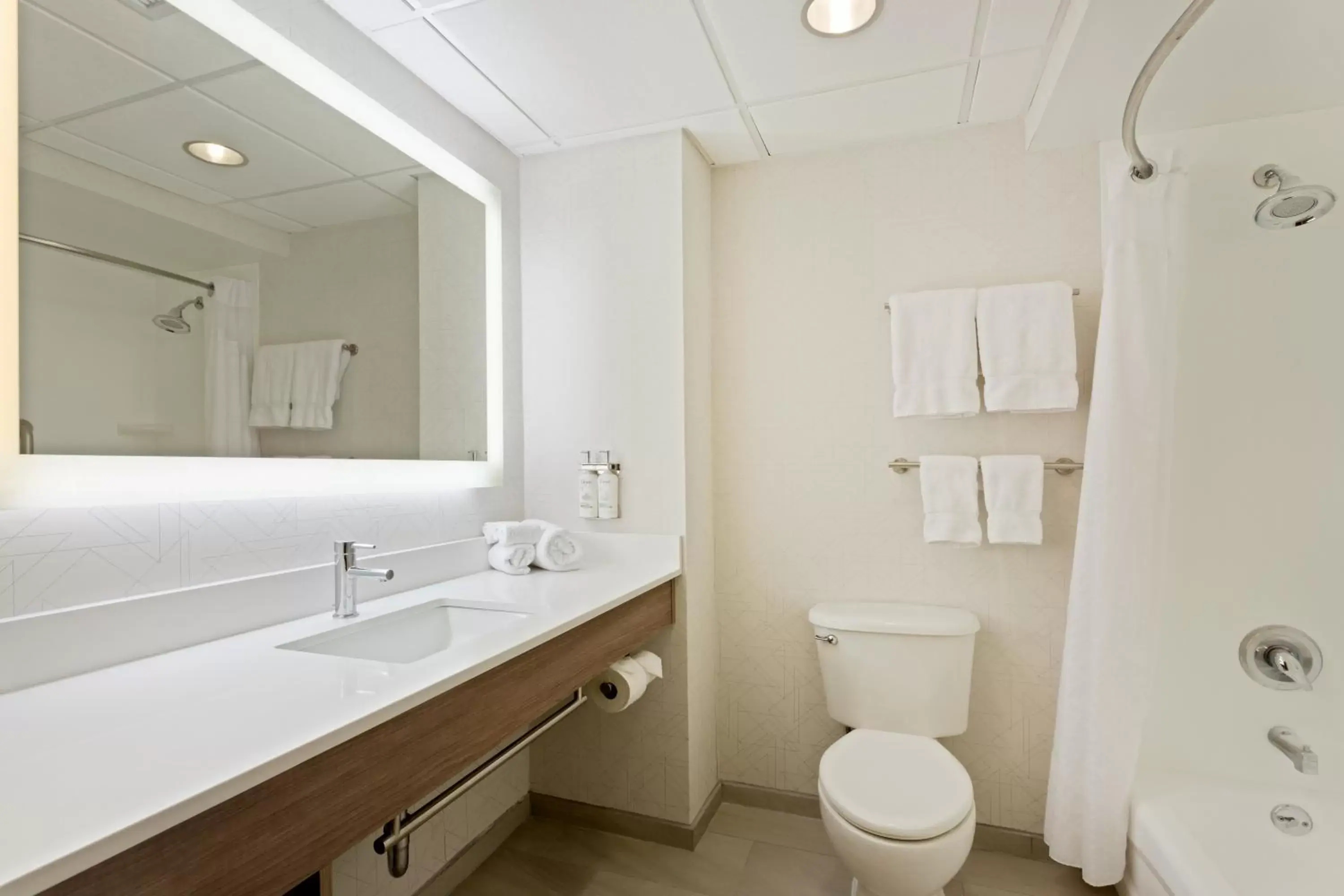 Bathroom in Holiday Inn Express Hauppauge-Long Island, an IHG Hotel