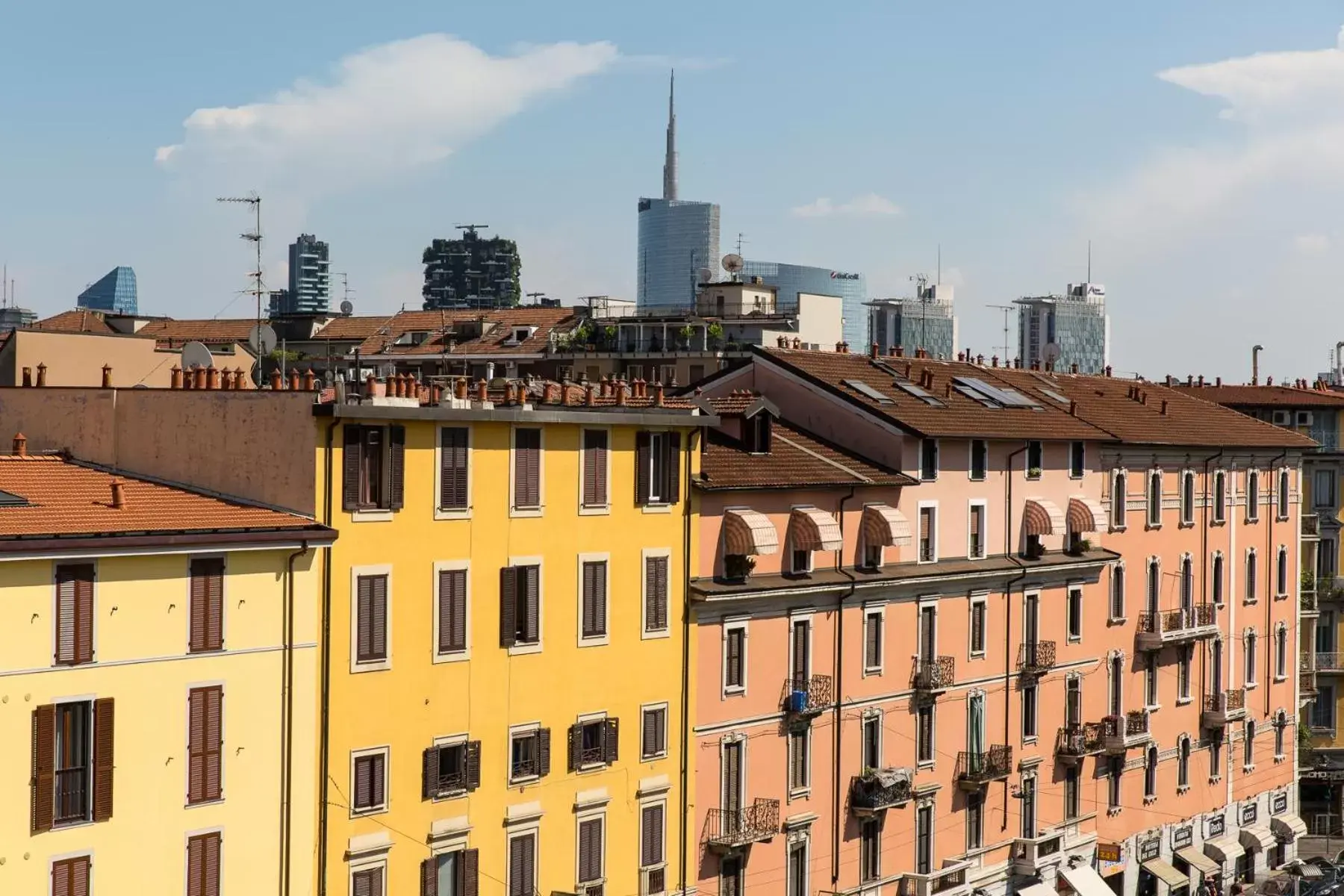 City view in Aparthotel Isola