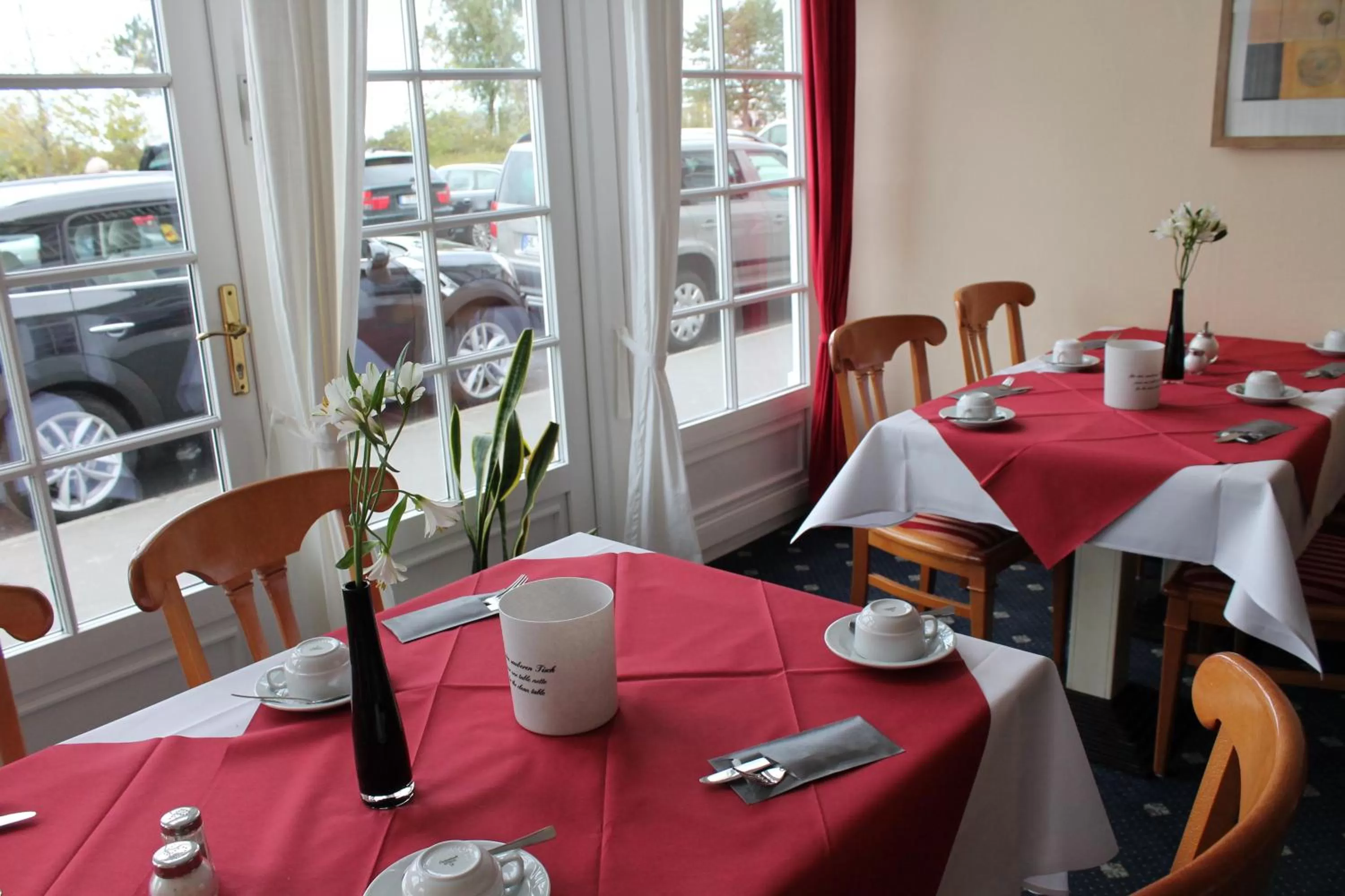 Restaurant/places to eat in Hotel Bellevue Warnemünde