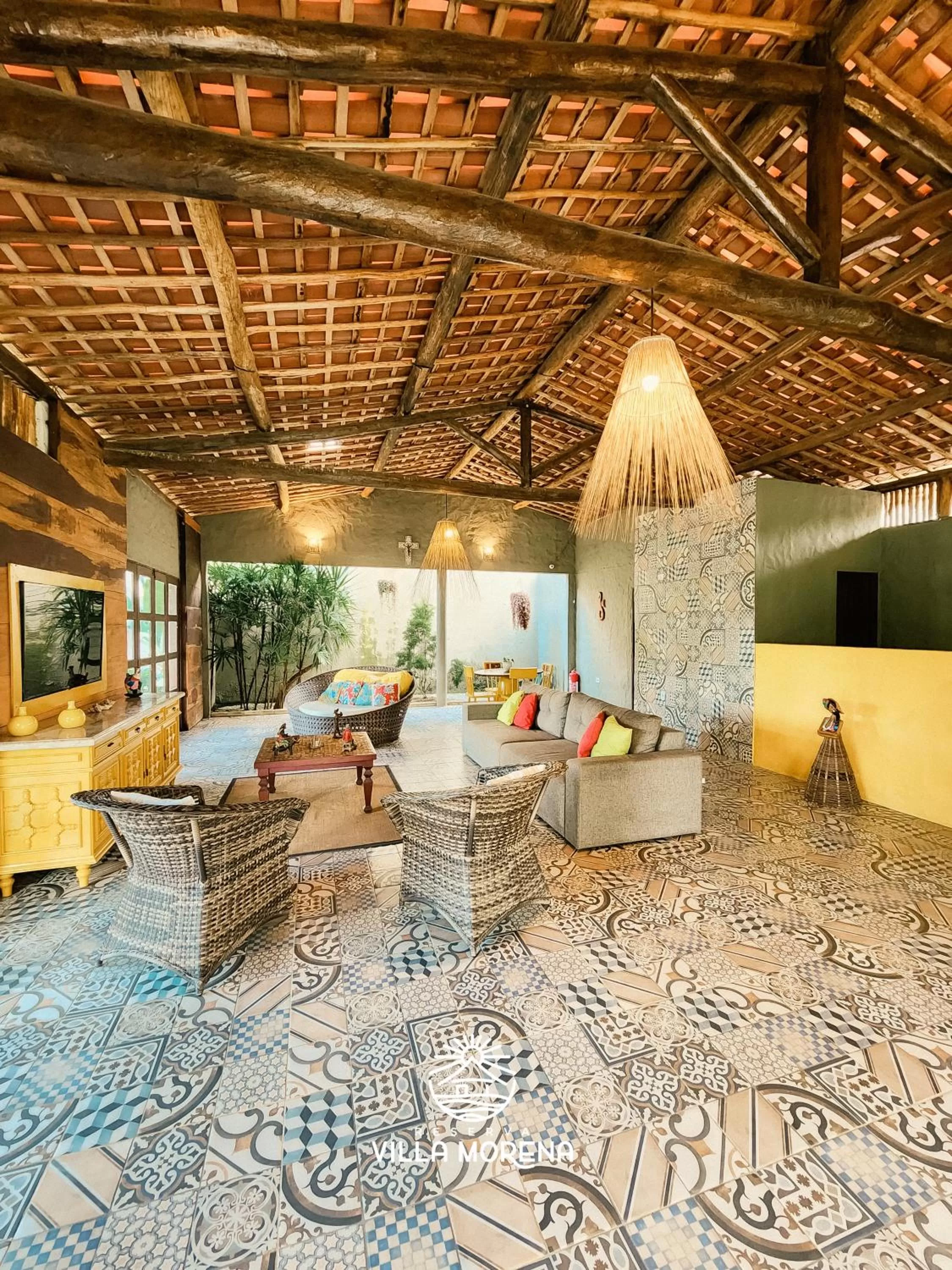 Patio in Pousada Villa Morena