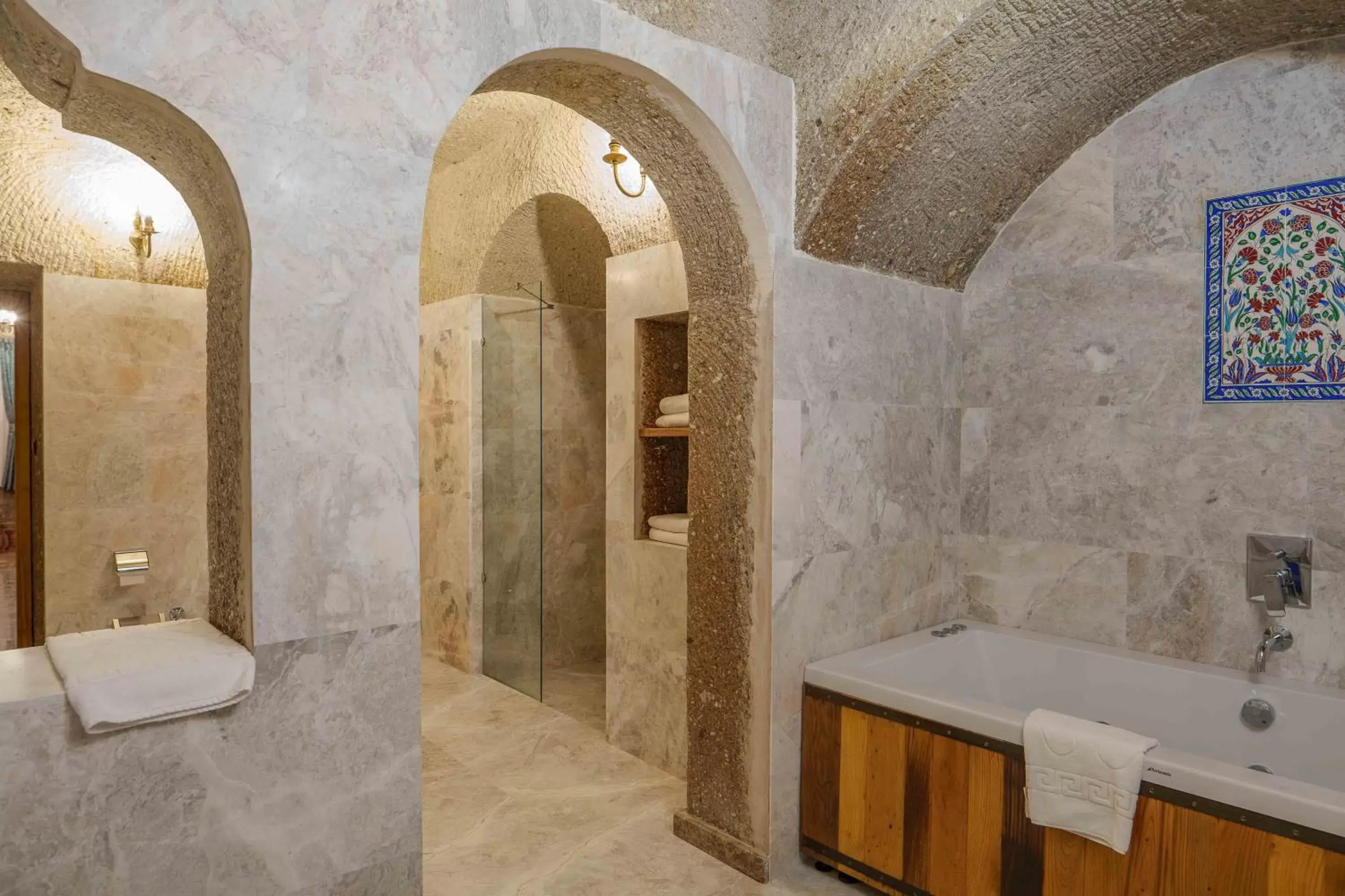 Bath, Bathroom in Lunar Cappadocia Hotel