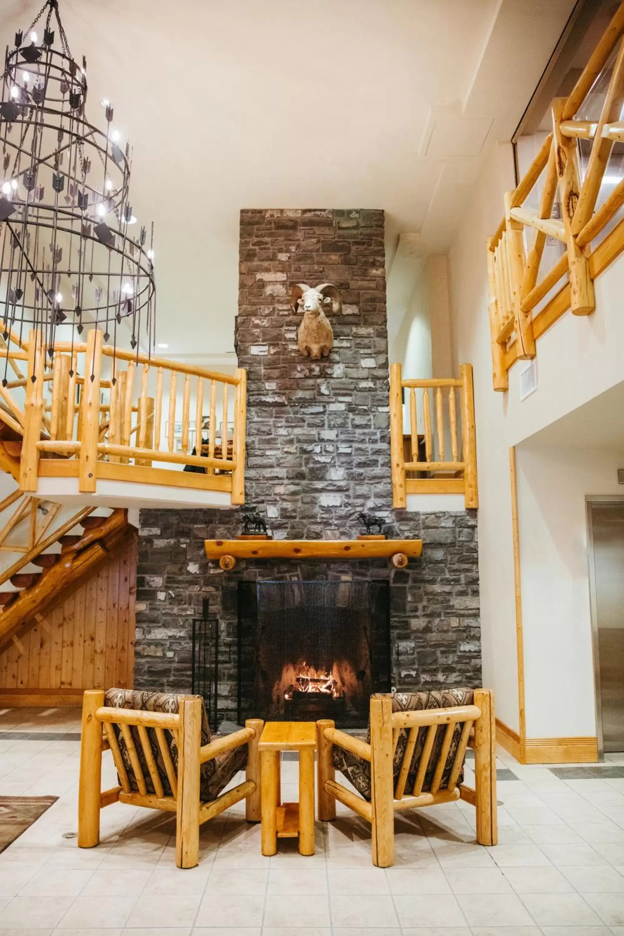 Lobby or reception in Brewster Mountain Lodge Lobby or reception in Brewster Mountain Lodge