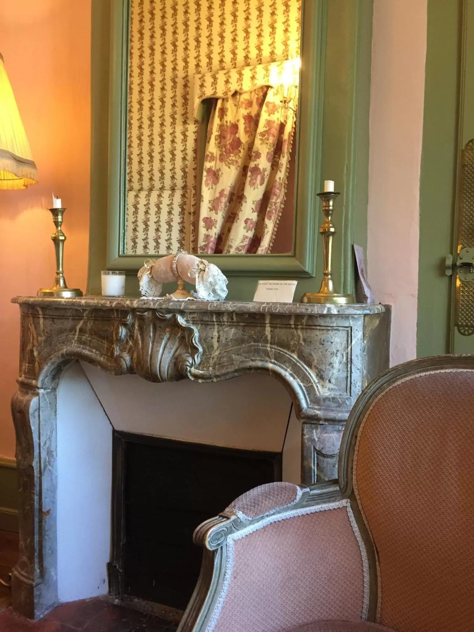 Bedroom in Château de Couin