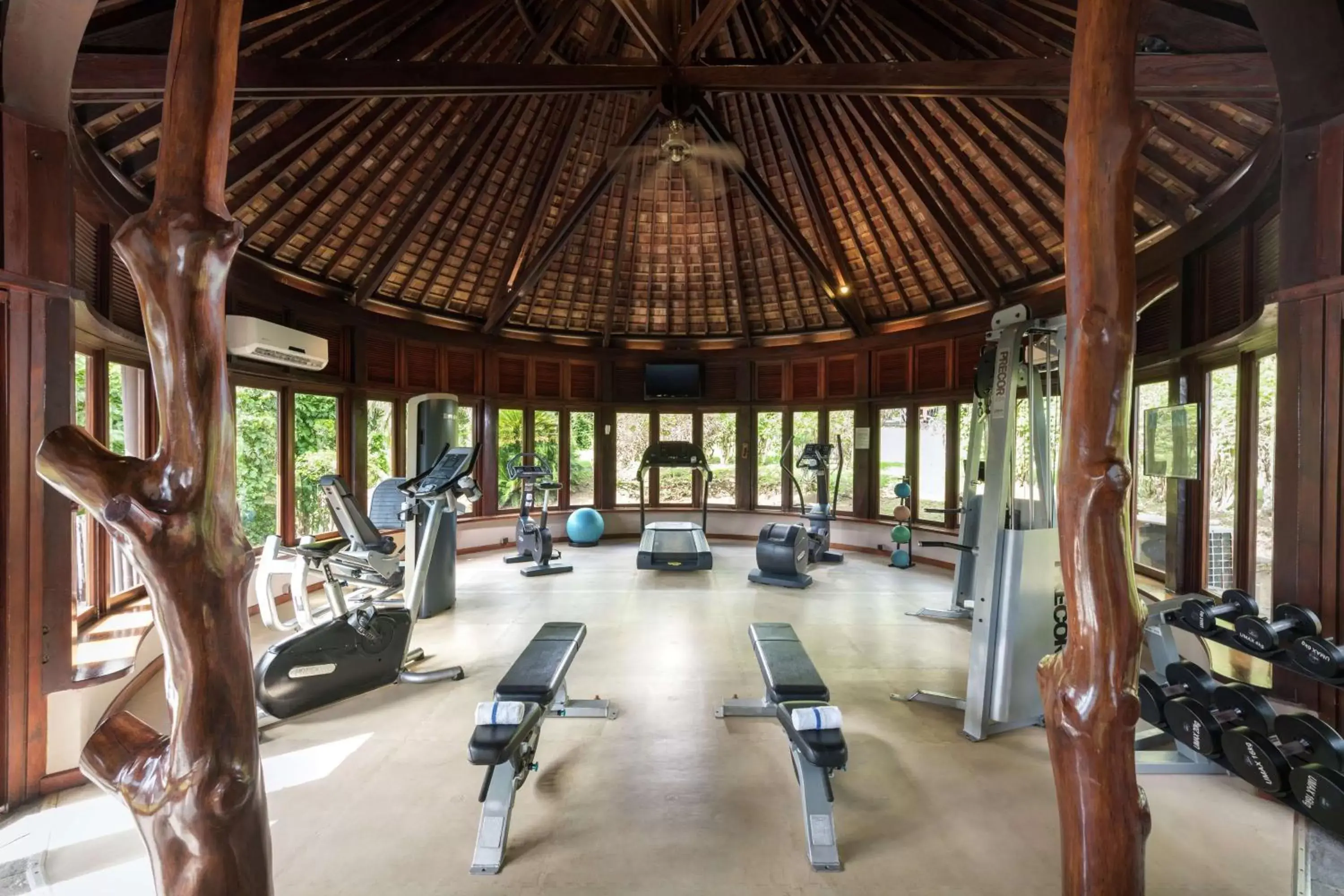 Fitness centre/facilities in Hilton Moorea Lagoon Resort & Spa Fitness centre/facilities in Hilton Moorea Lagoon Resort & Spa