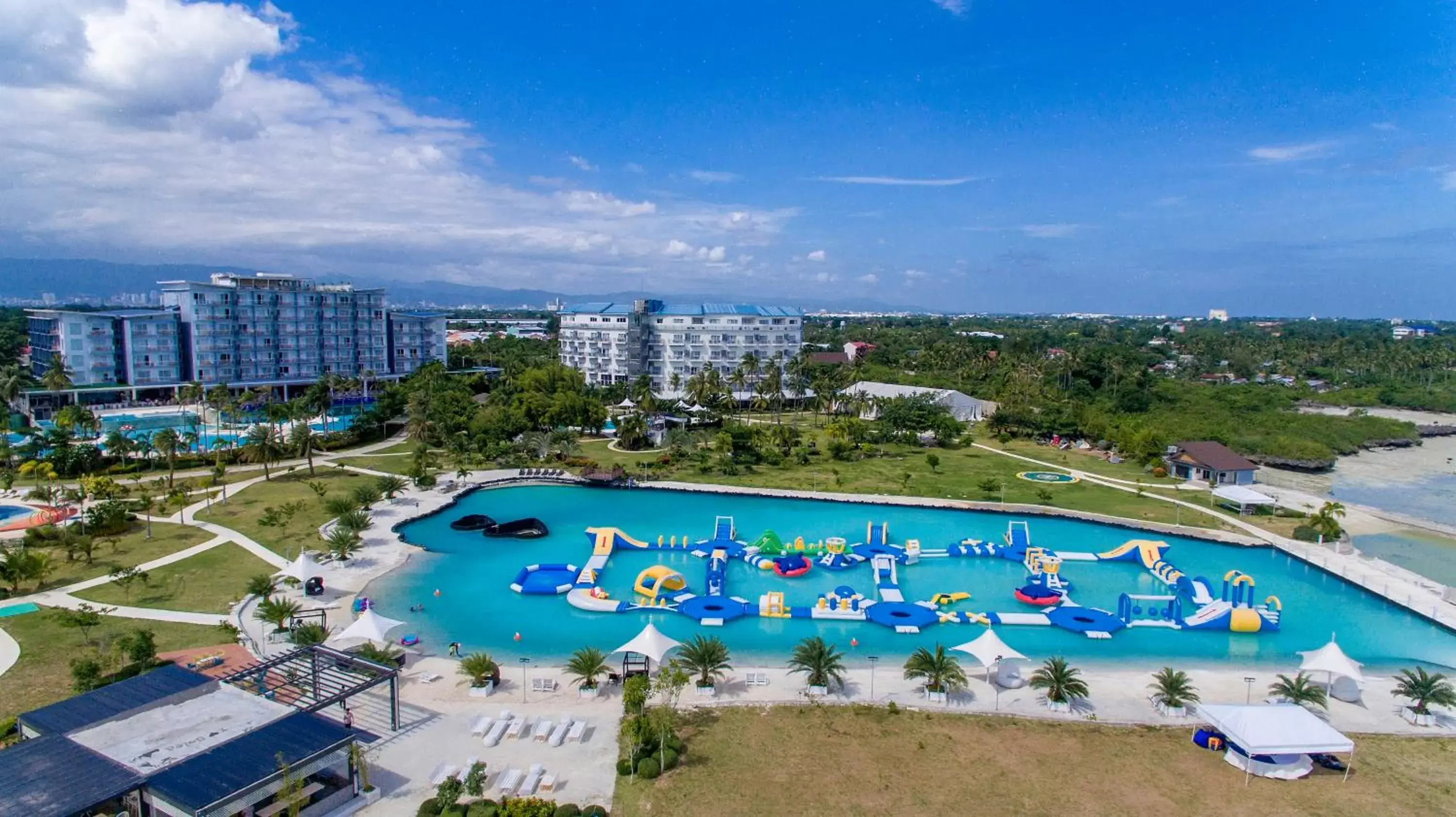 Bird's eye view, Bird's-eye View in Solea Mactan Resort