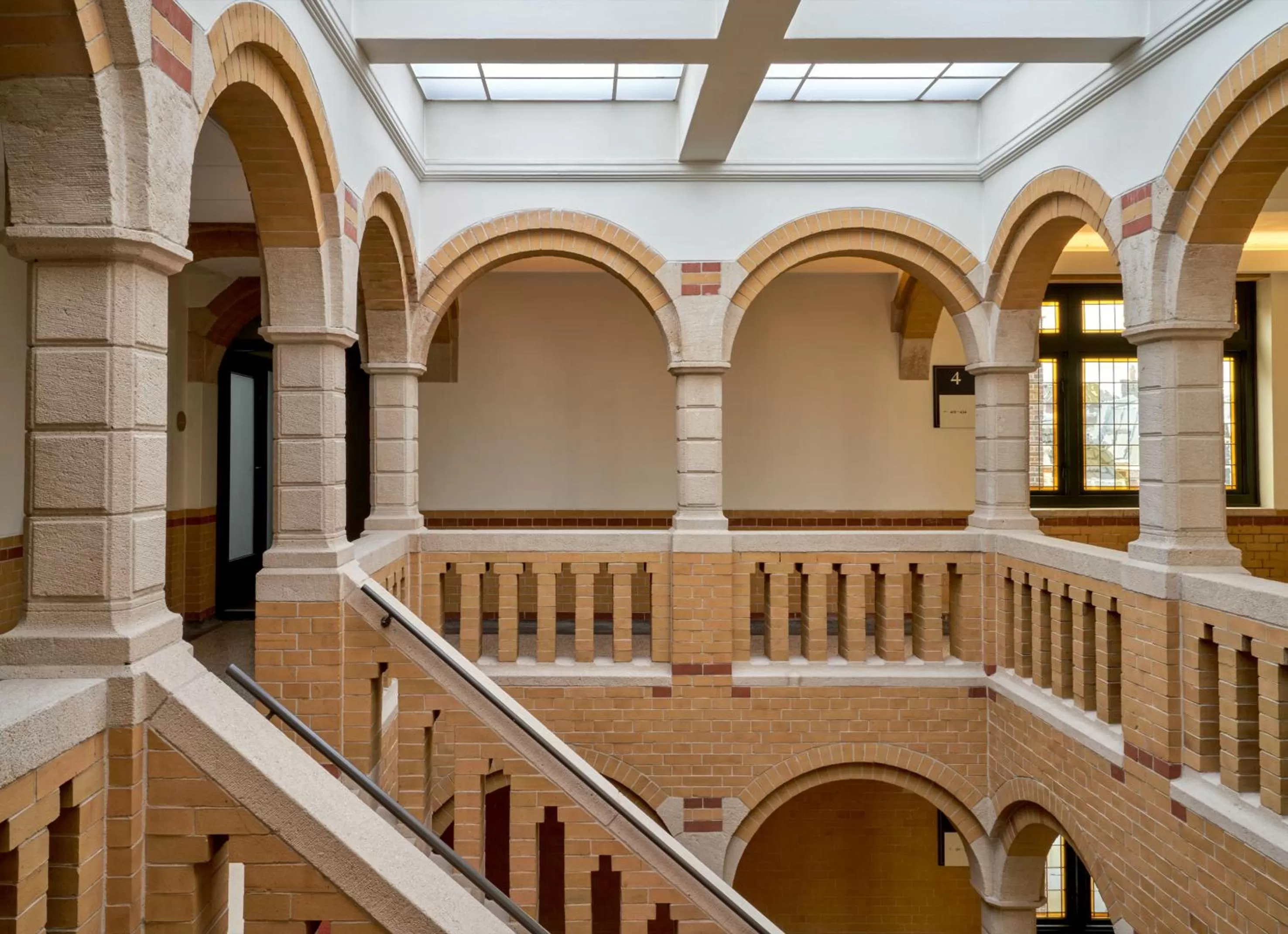 Decorative detail in Park Centraal Den Haag, part of Sircle Collection