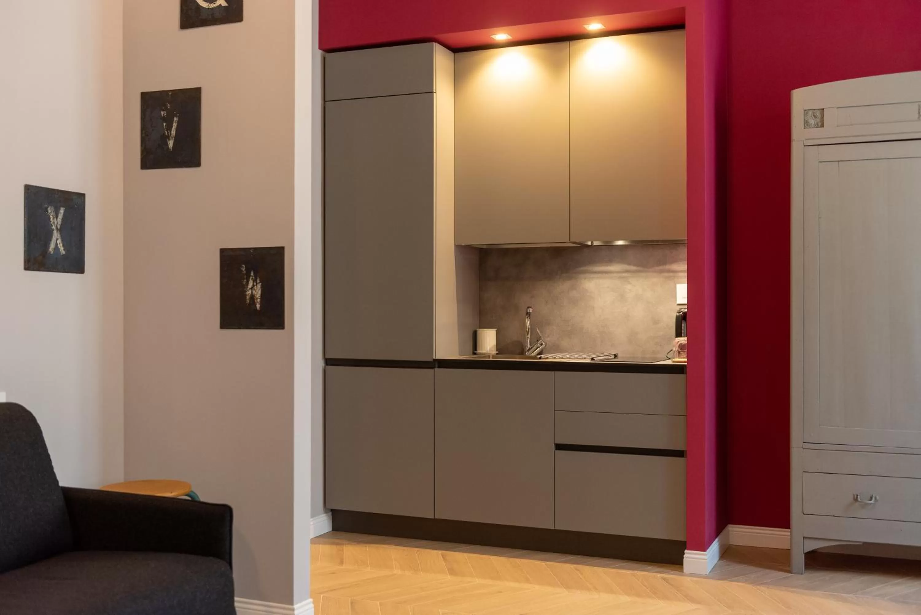 Kitchen/Kitchenette in CASA Room Apartments Machiavelli 13