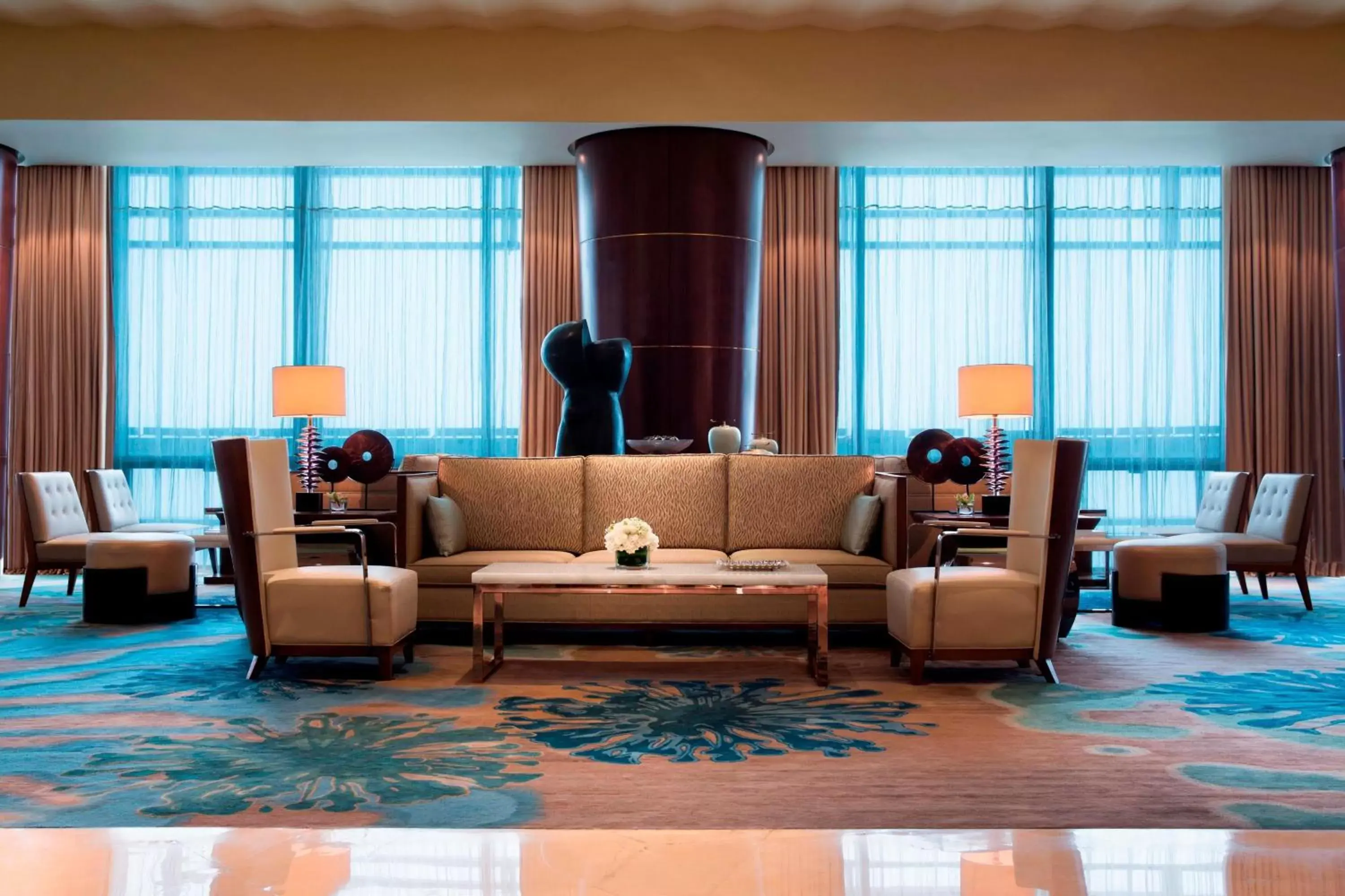 Lounge or bar, Seating Area in JW Marriott Hotel Zhengzhou