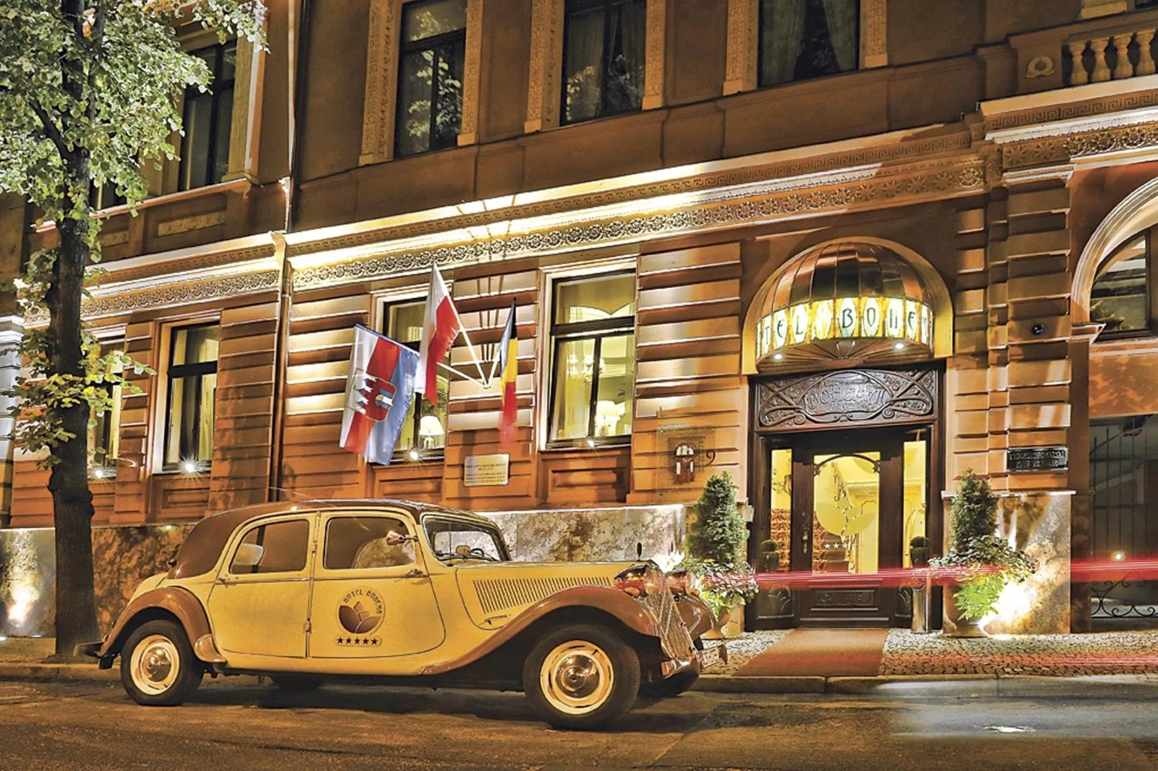 Facade/entrance in Bohema Boutique Hotel & Spa