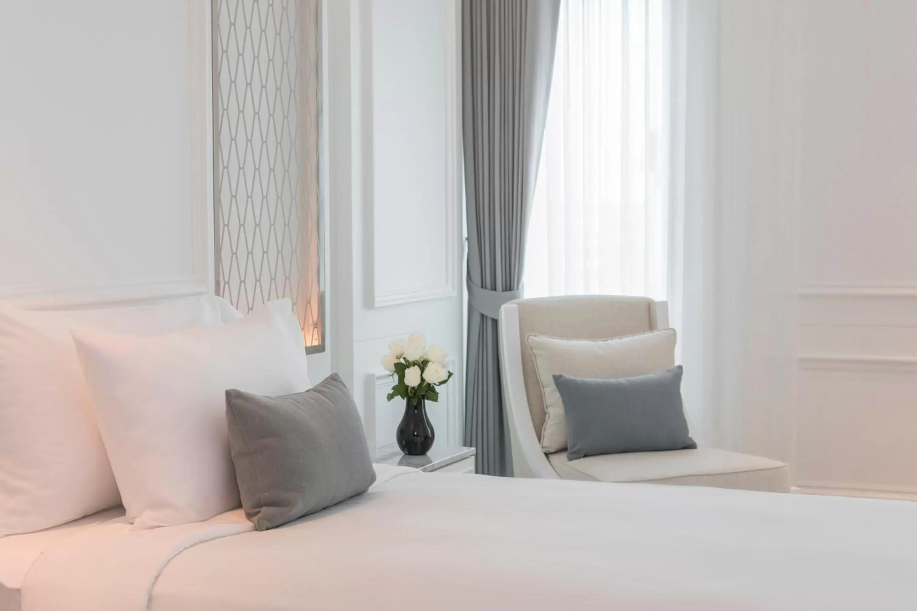 Bed in De Princess Hotel Udonthani Bed in De Princess Hotel Udonthani