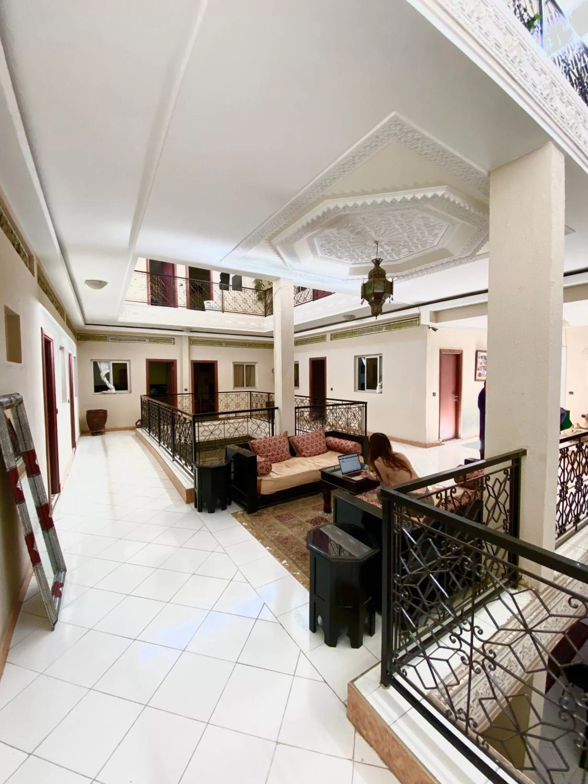 Seating area in Hôtel Narjisse