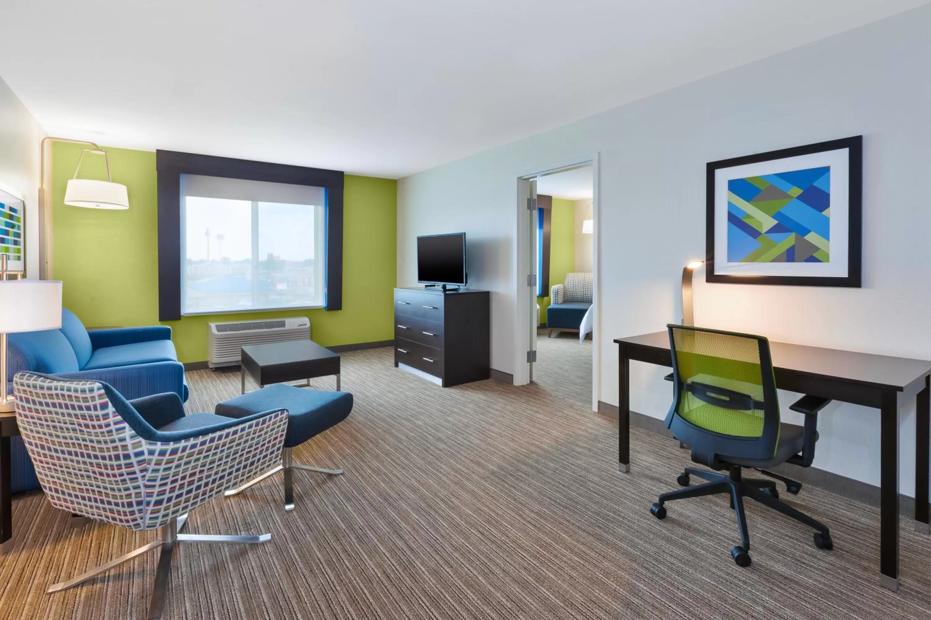Seating area in Holiday Inn Express & Suites - Effingham by IHG