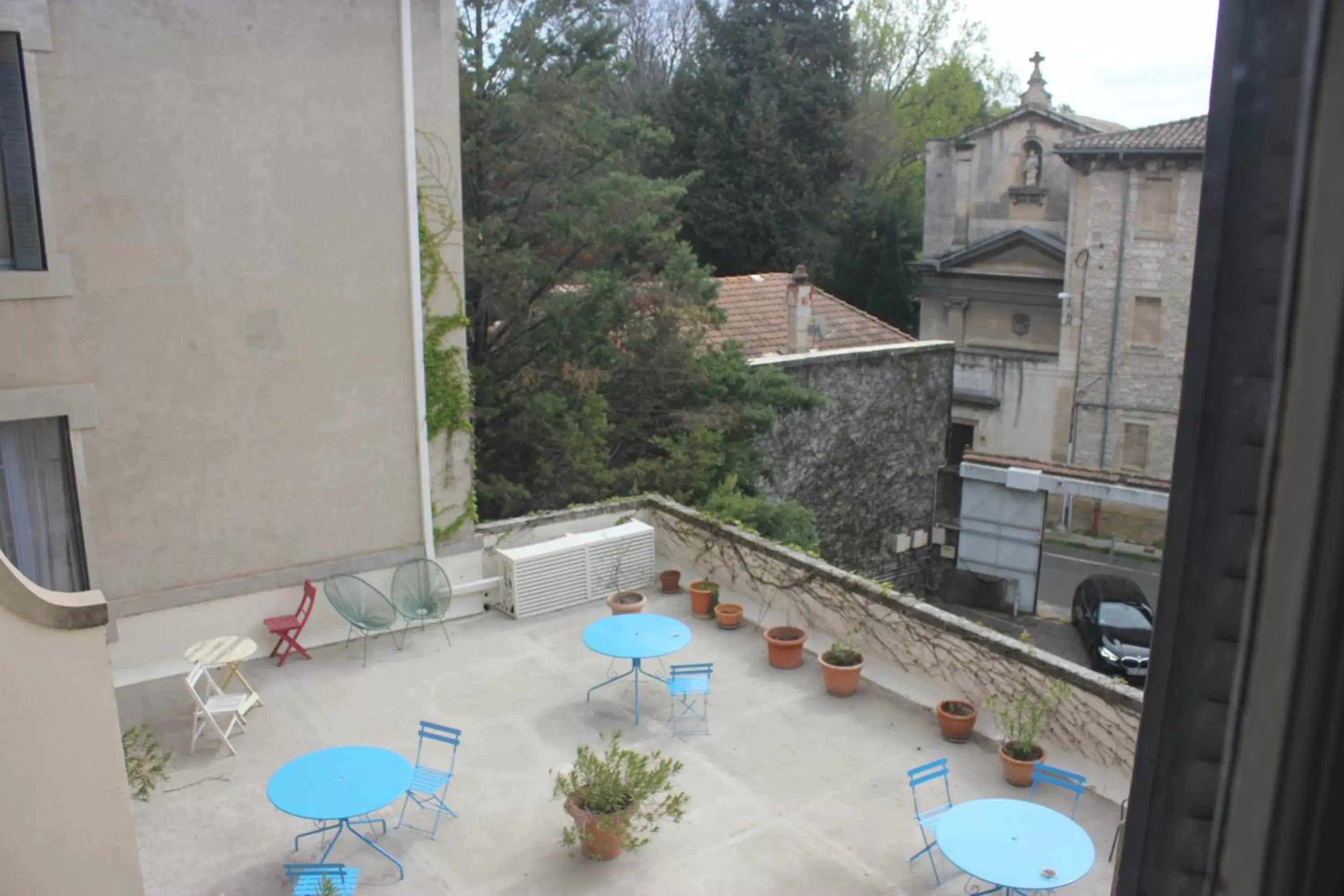 View (from property/room) in Hotel d'Angleterre