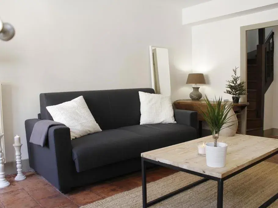 Living room, Seating Area in Le relais de la maison Bacou