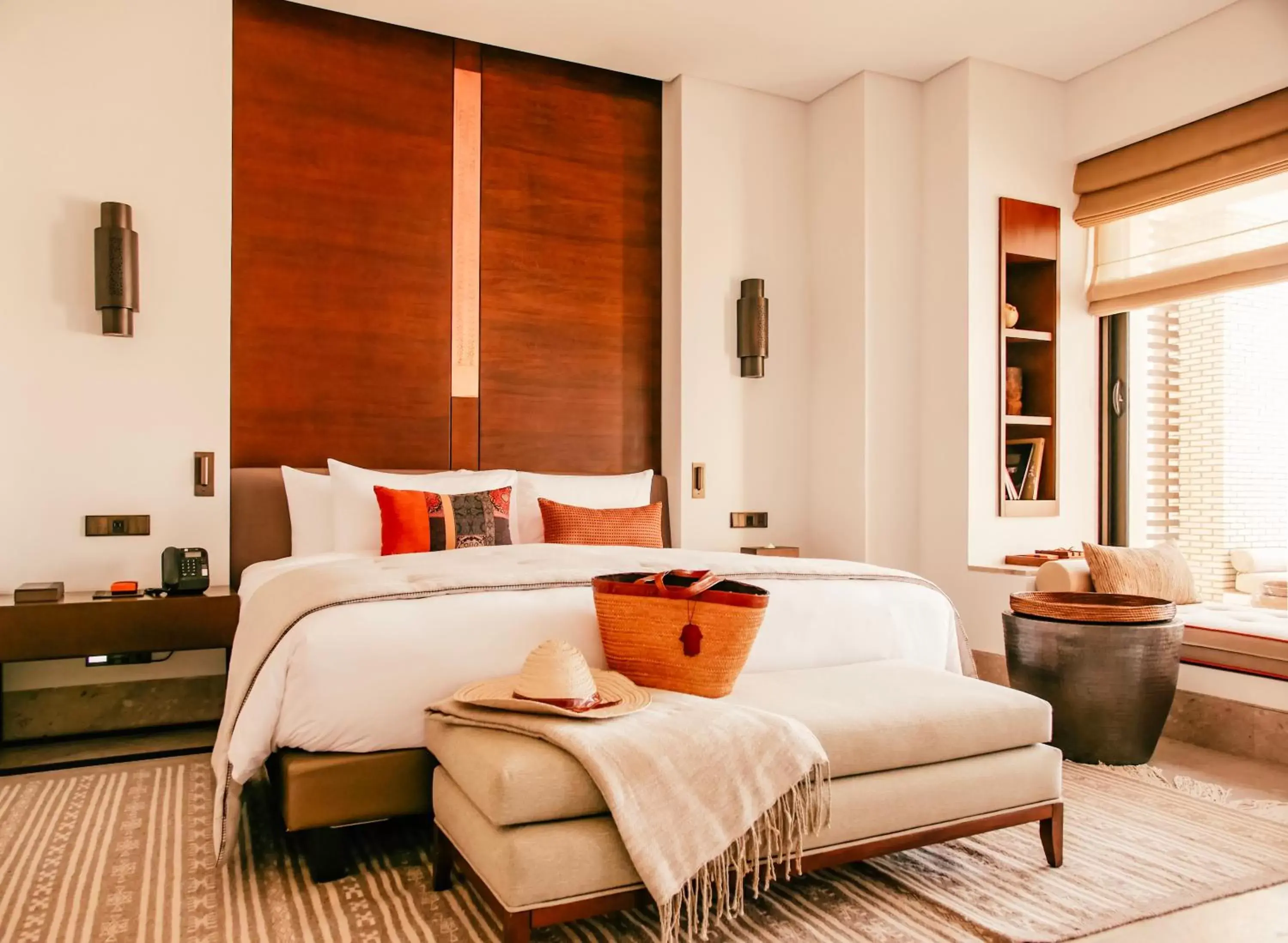 Bed in Anantara Sahara-Tozeur Resort & Villas