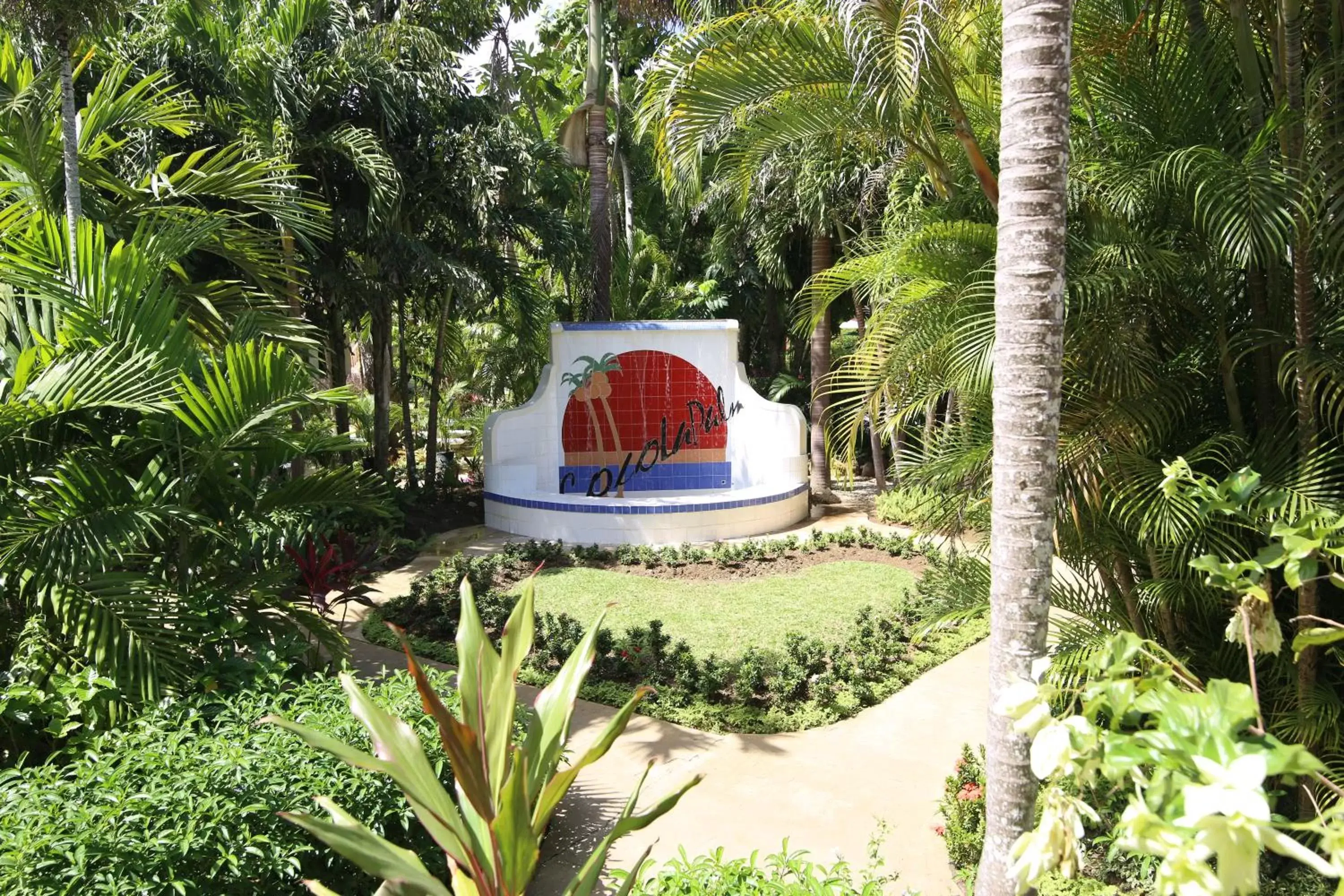 Garden in Coco La Palm