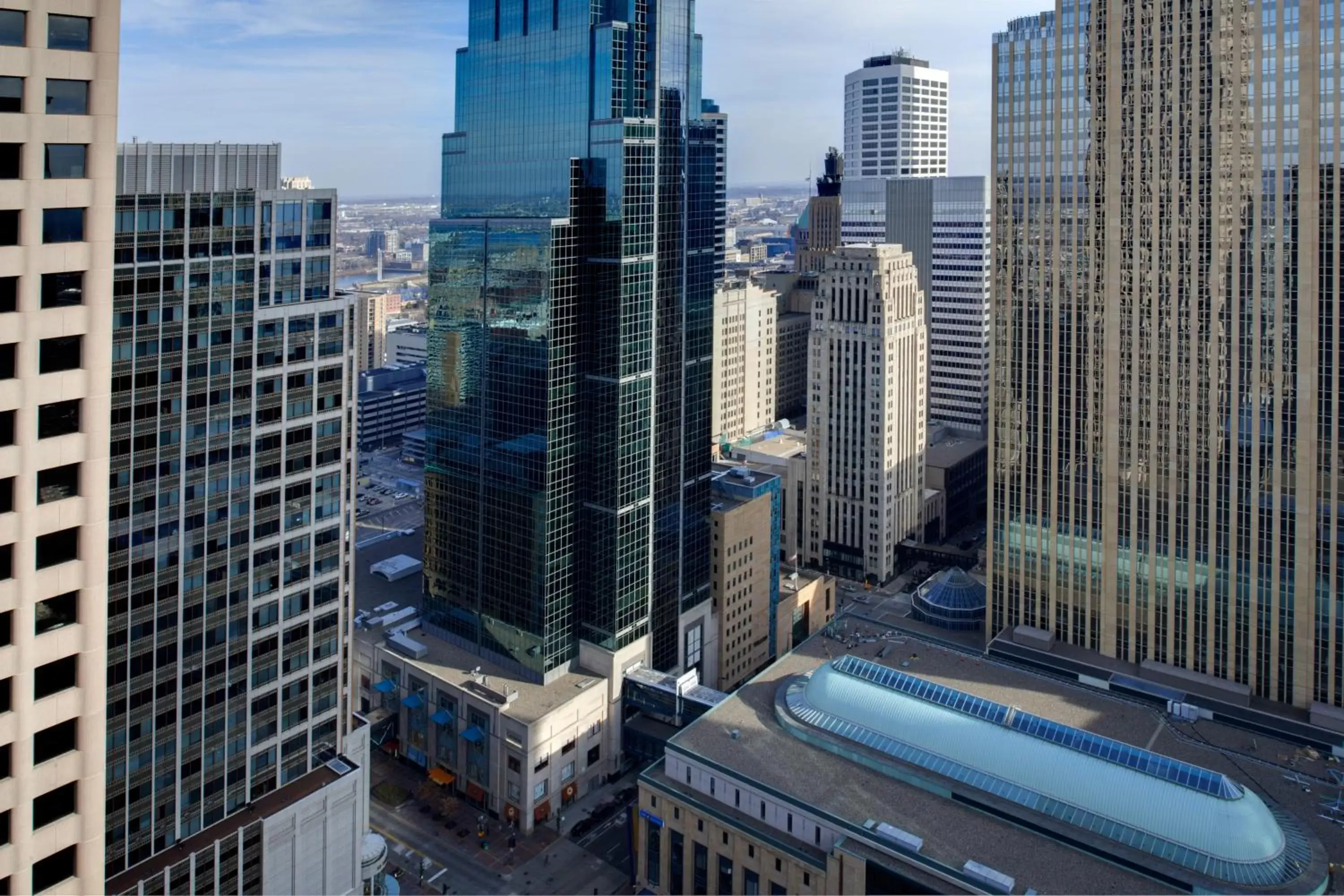 City view in Minneapolis Marriott City Center